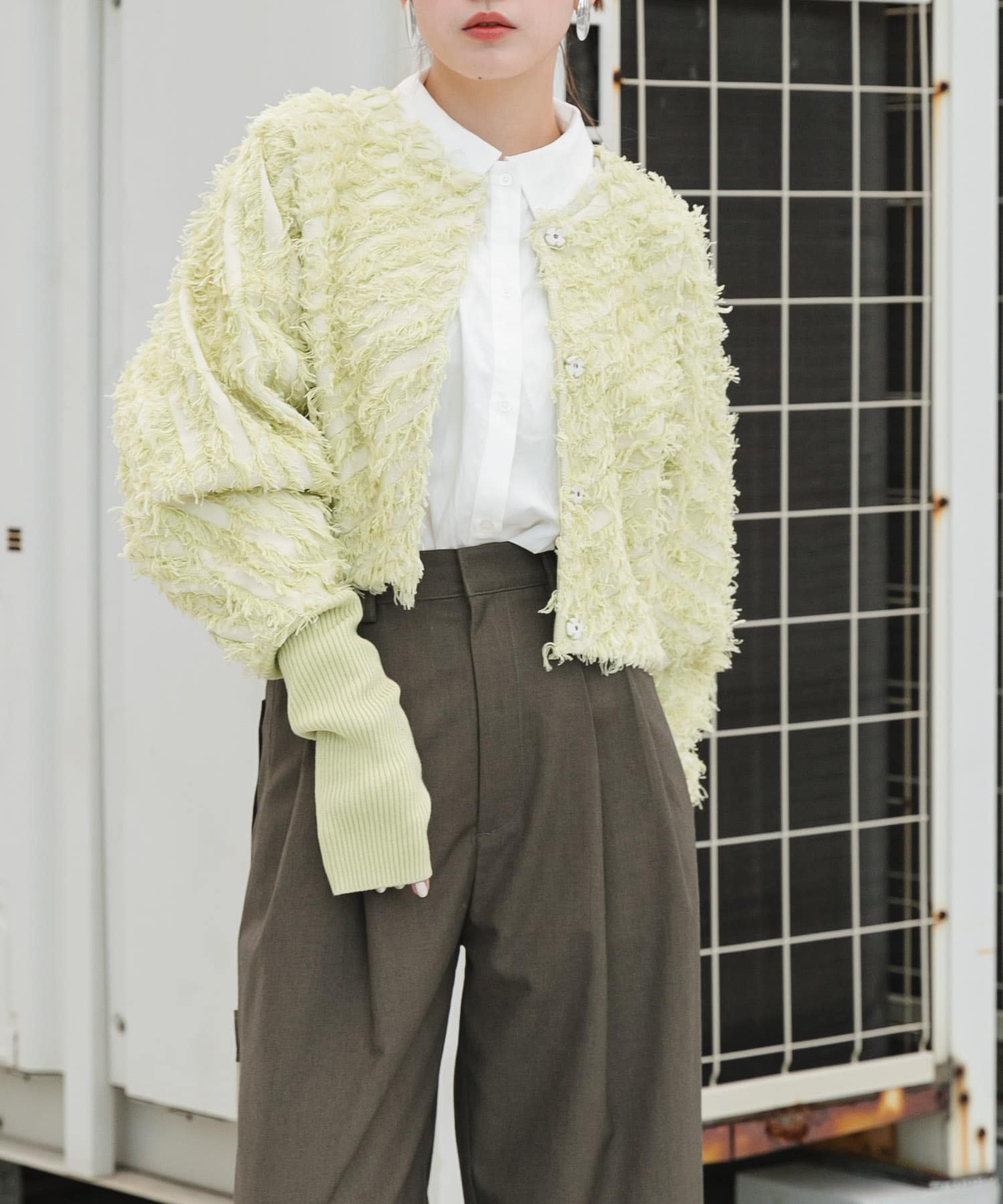 身長：160cm サイズ：one