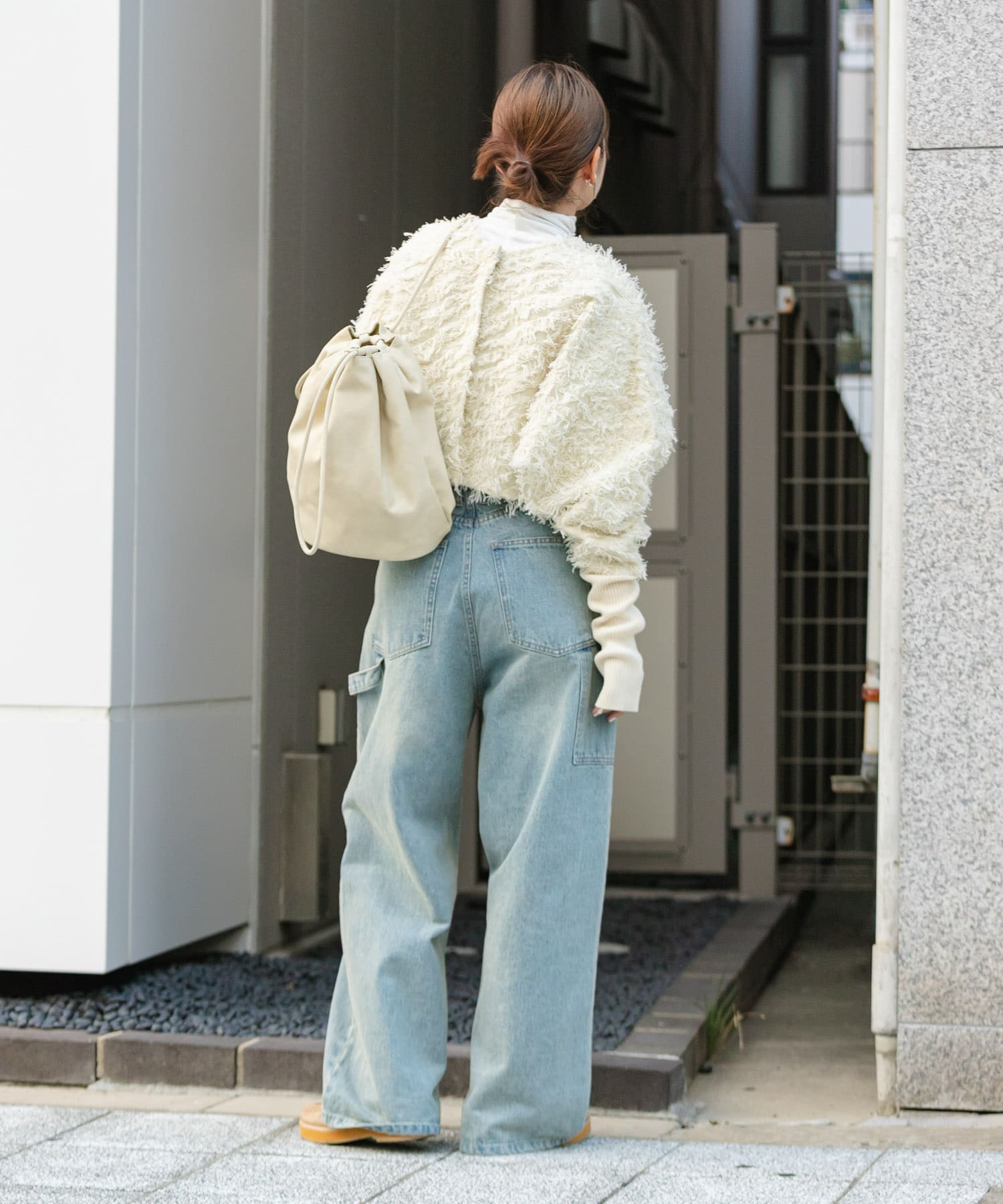 身長：160cm サイズ：one