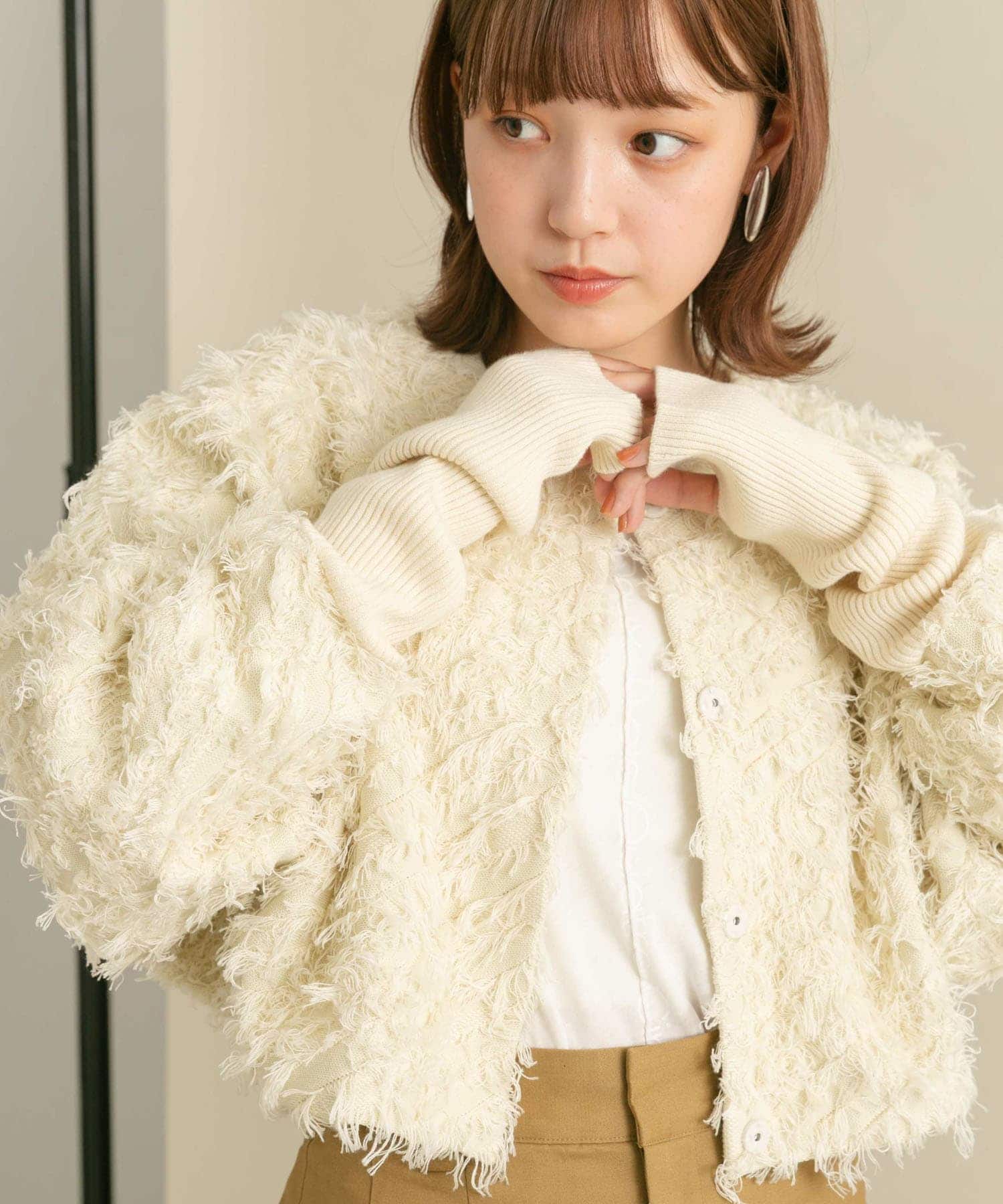 身長：160cm サイズ：one