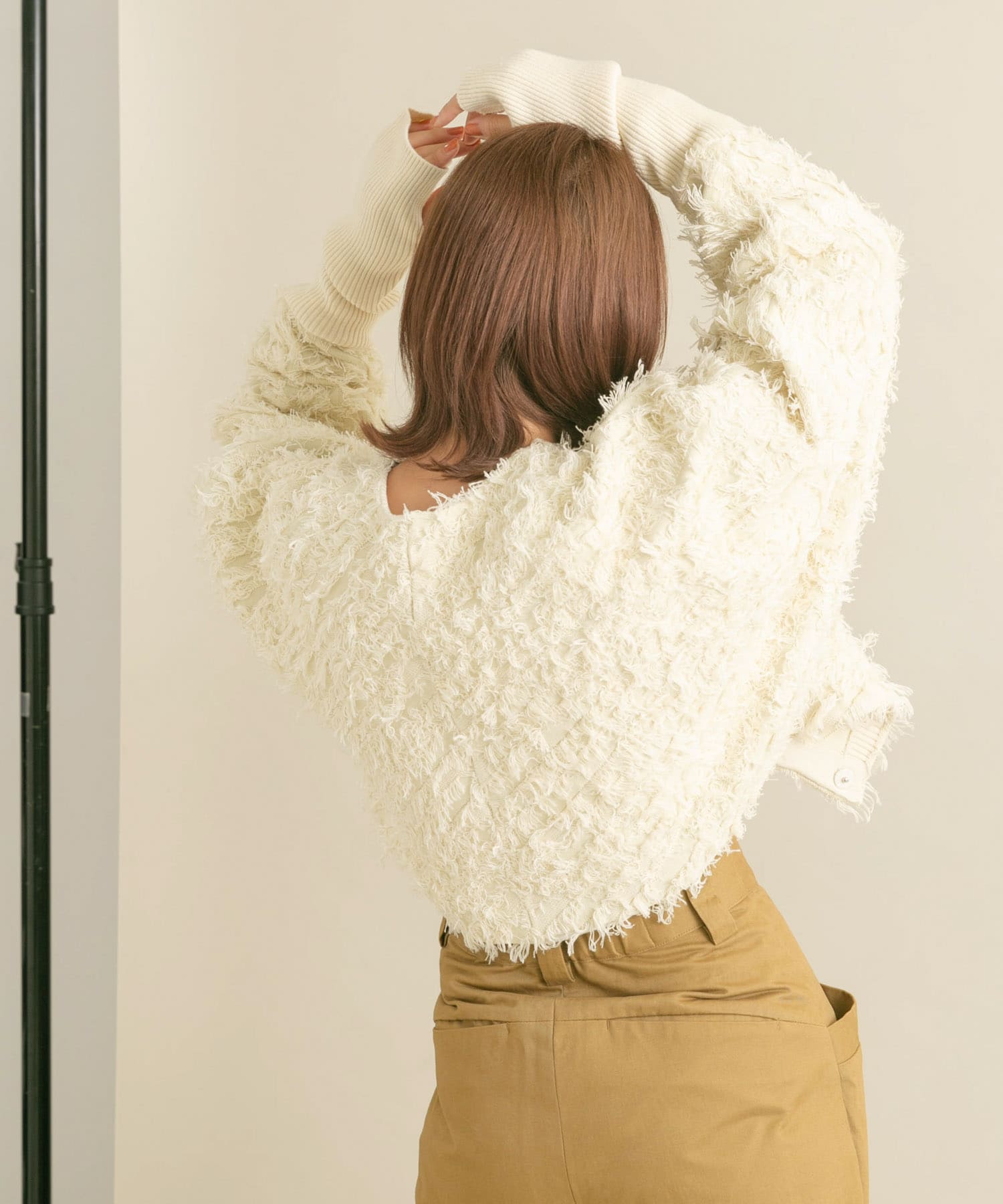 身長：160cm サイズ：one