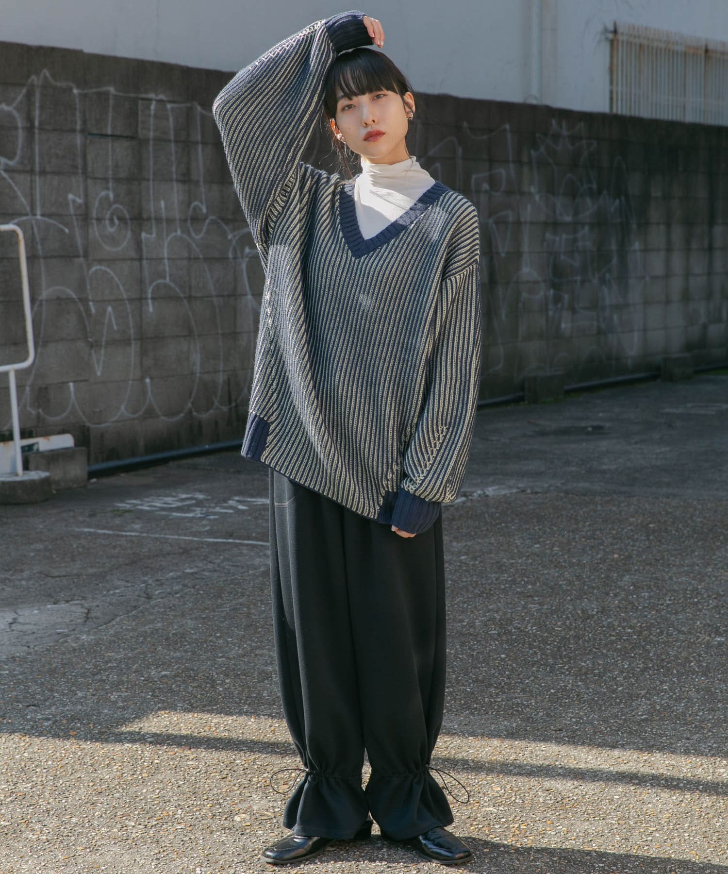 身長：160cm サイズ：one