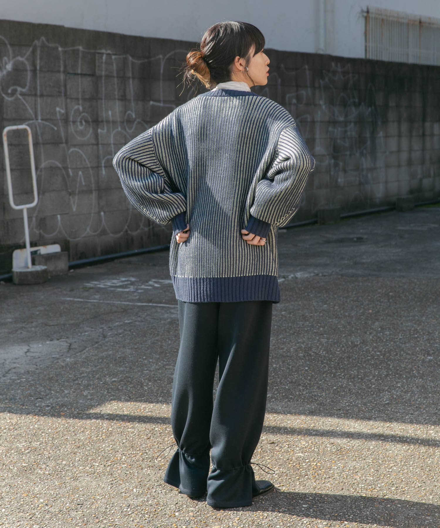 身長：160cm サイズ：one