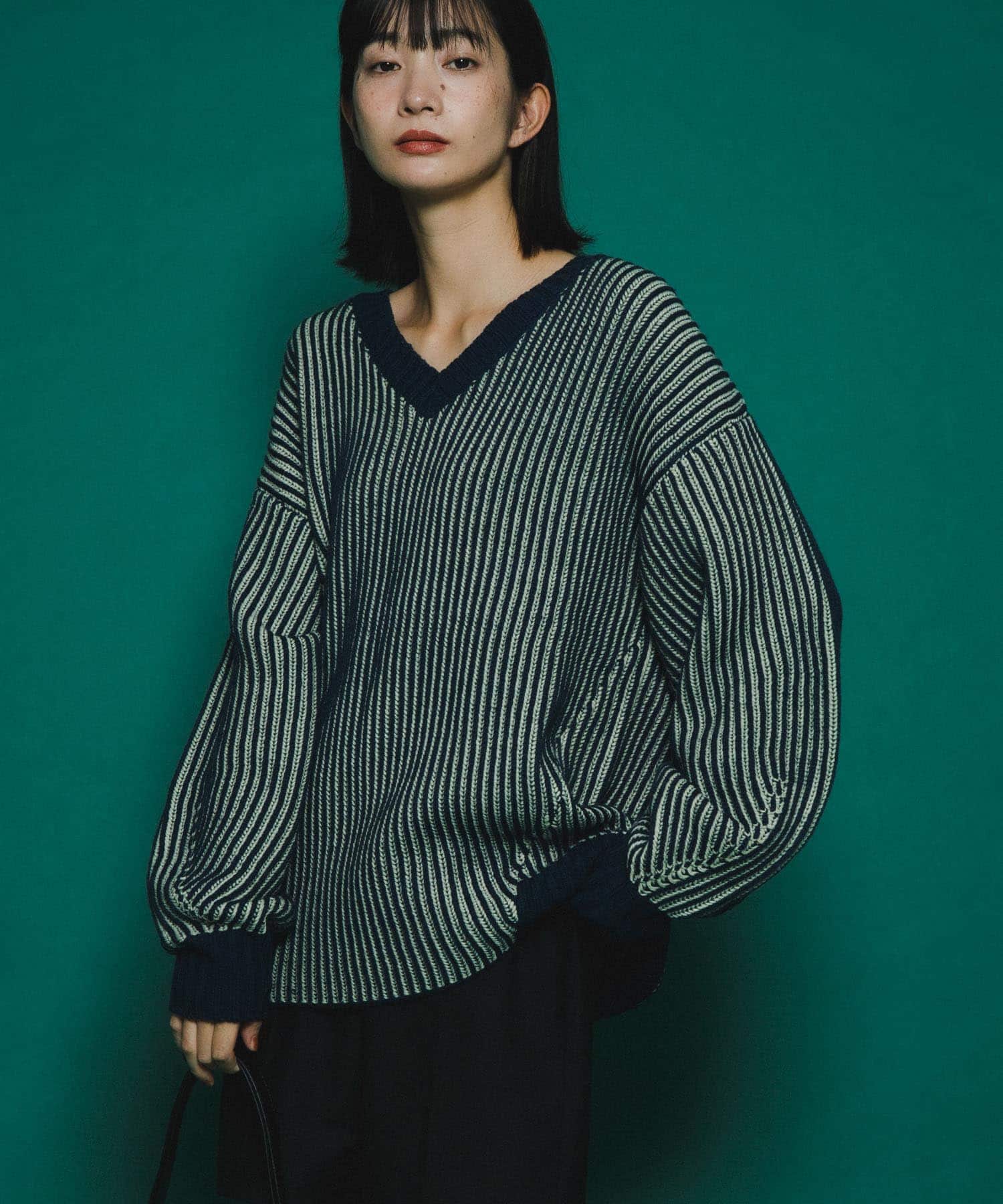 身長：159cm サイズ：one