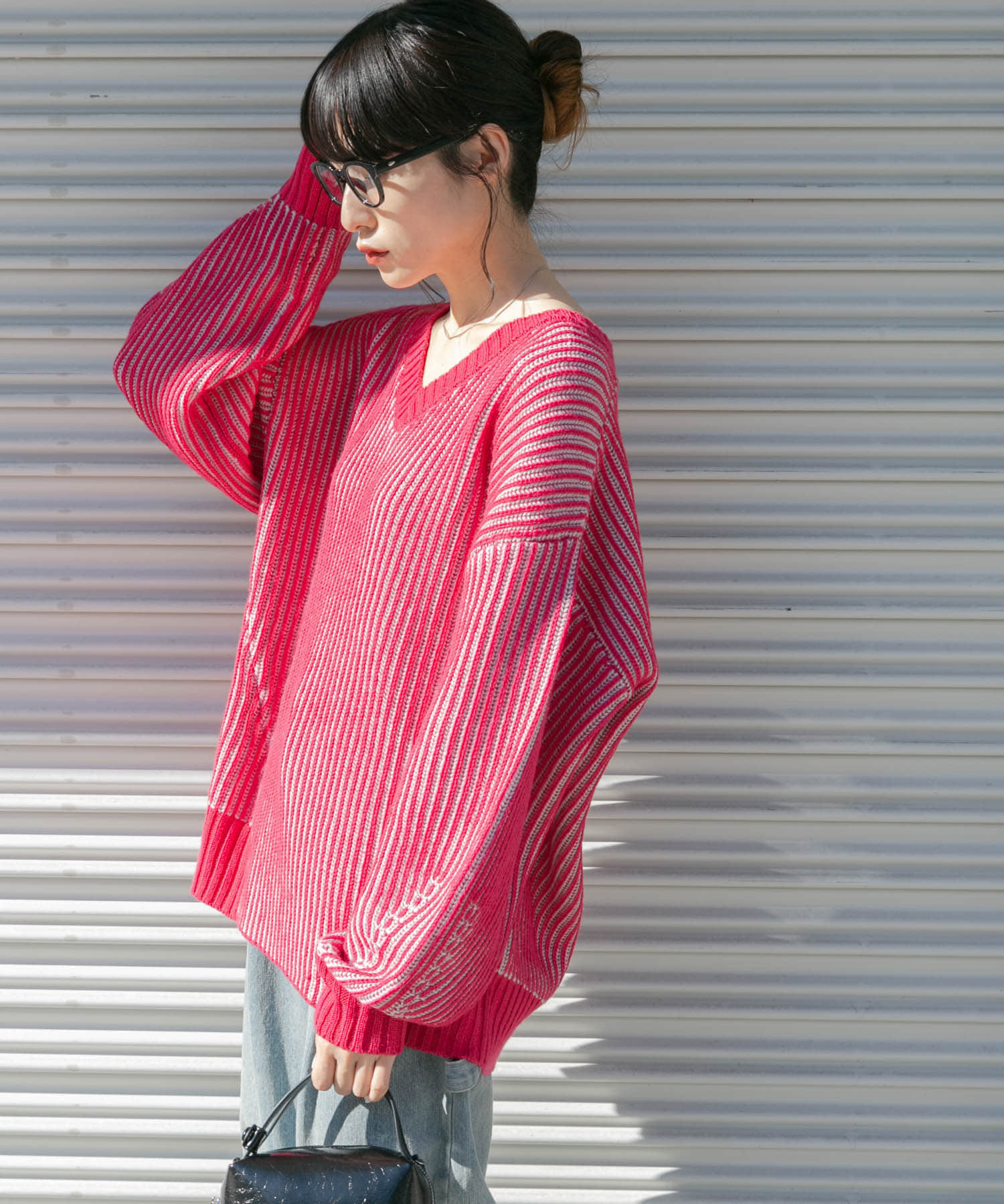 身長：160cm サイズ：one