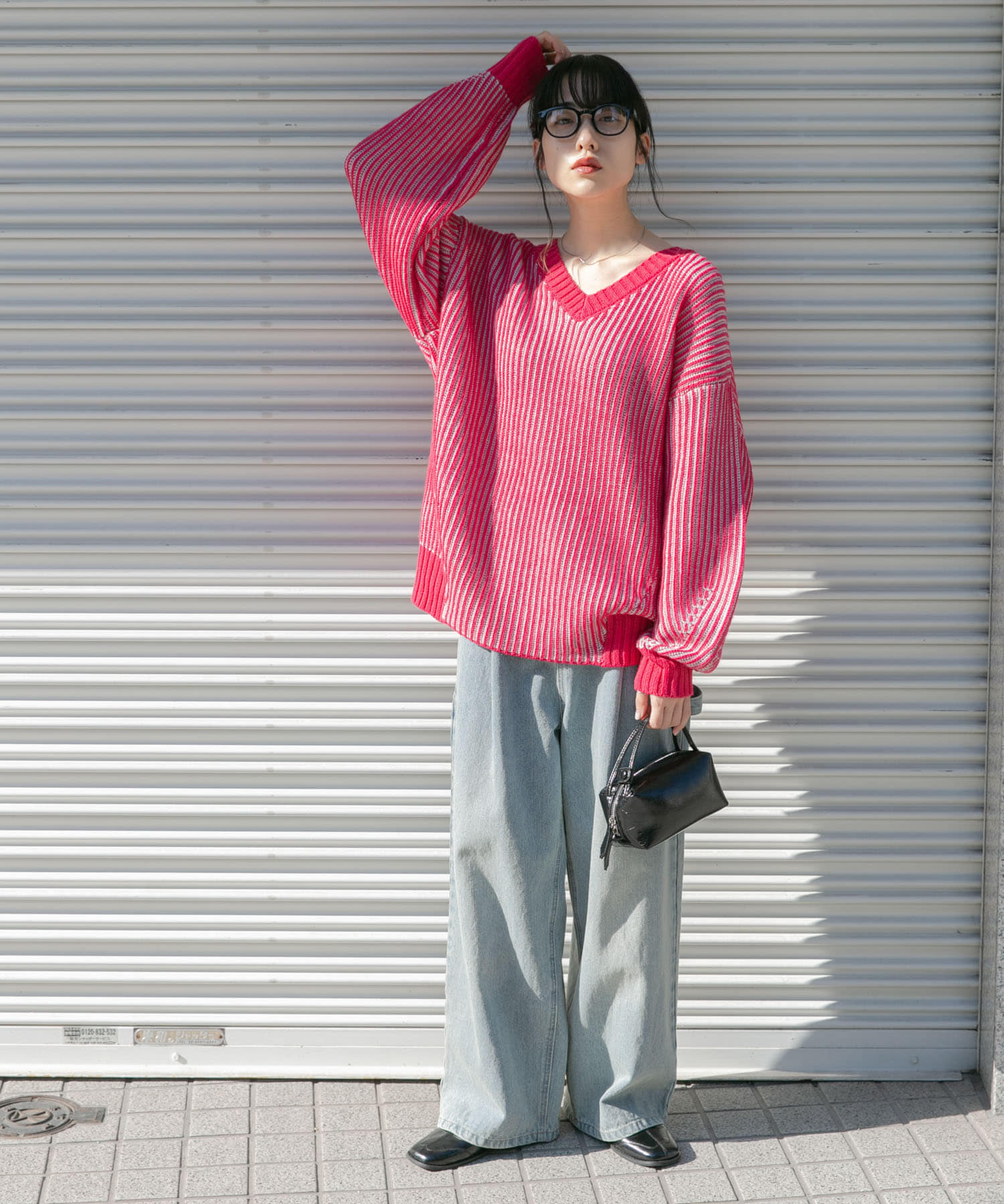 身長：160cm サイズ：one