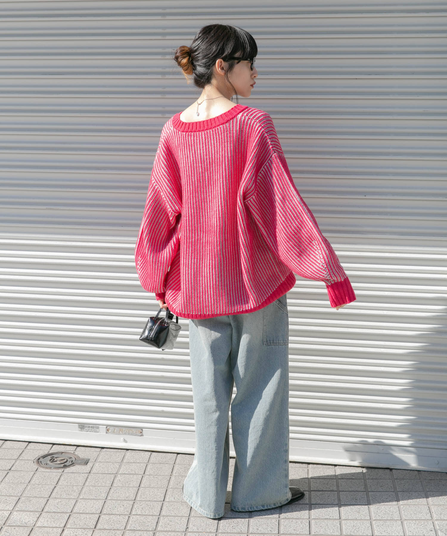 身長：160cm サイズ：one