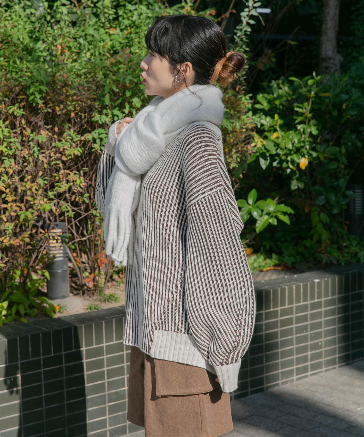 身長：160cm サイズ：one