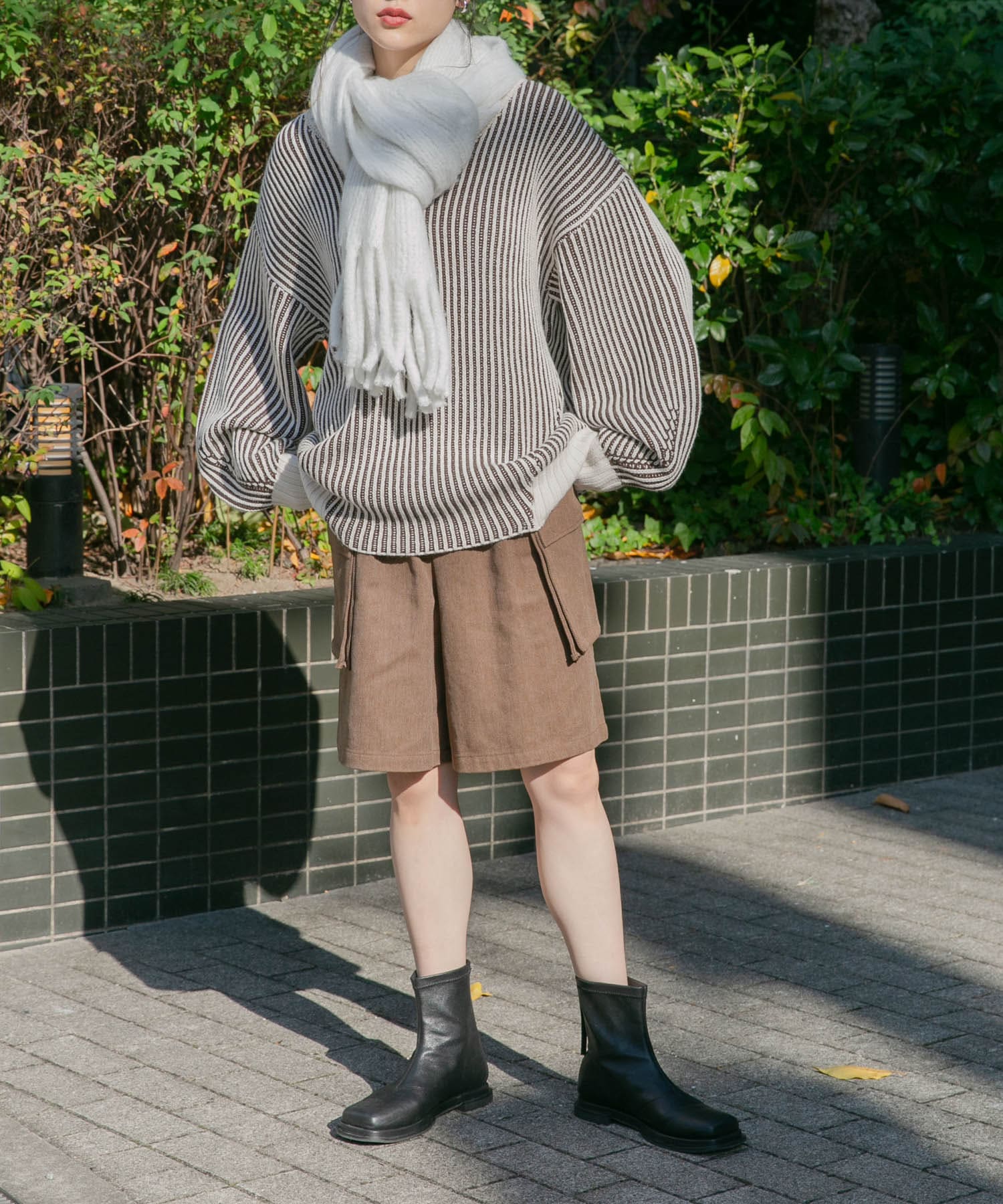 身長：160cm サイズ：one