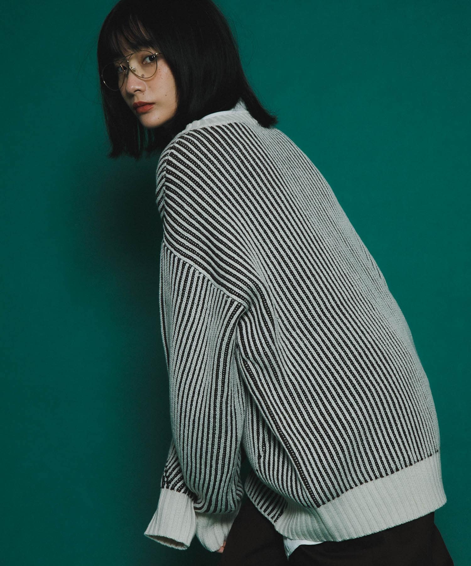 身長：159cm サイズ：one