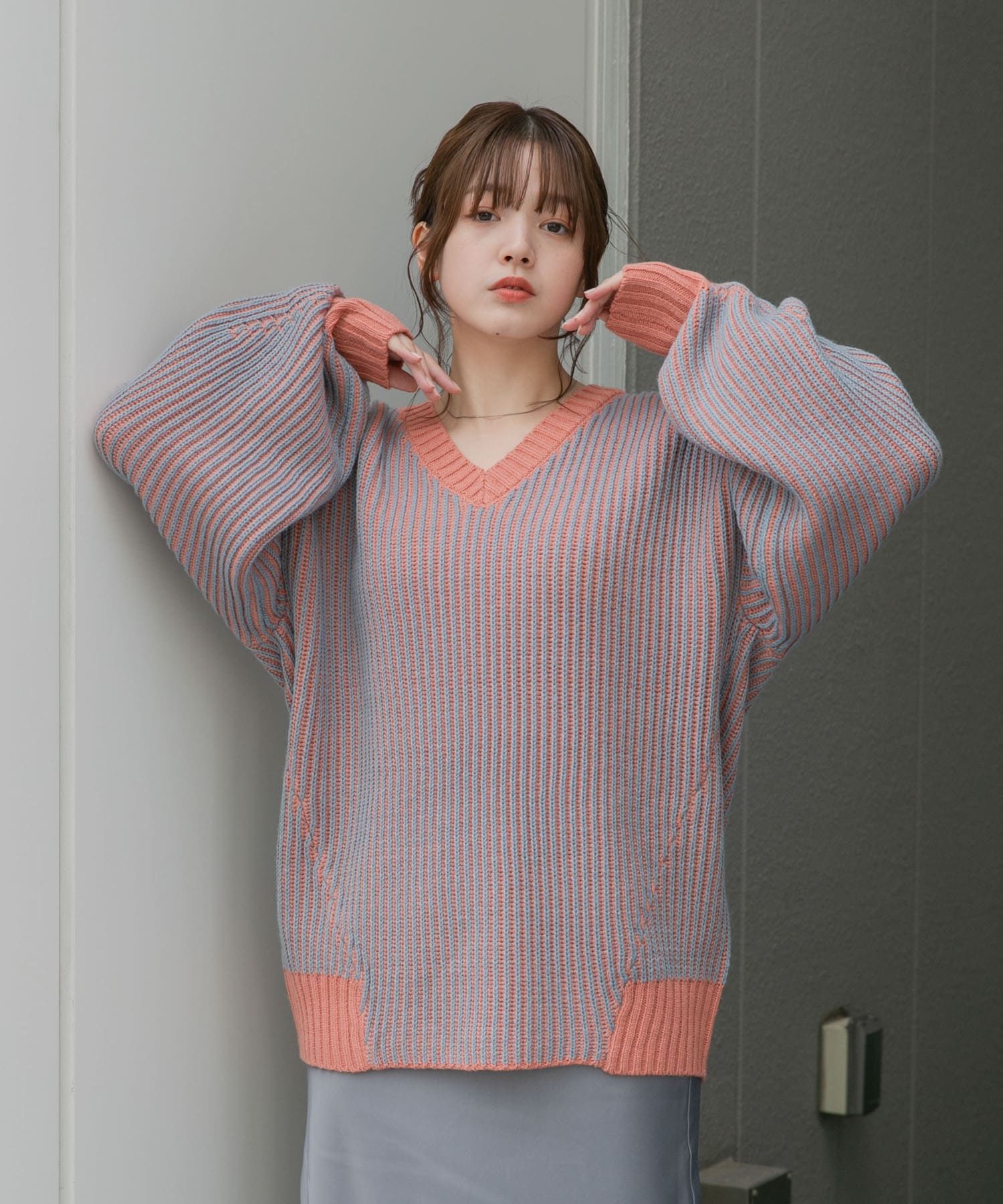 身長：160cm サイズ：one