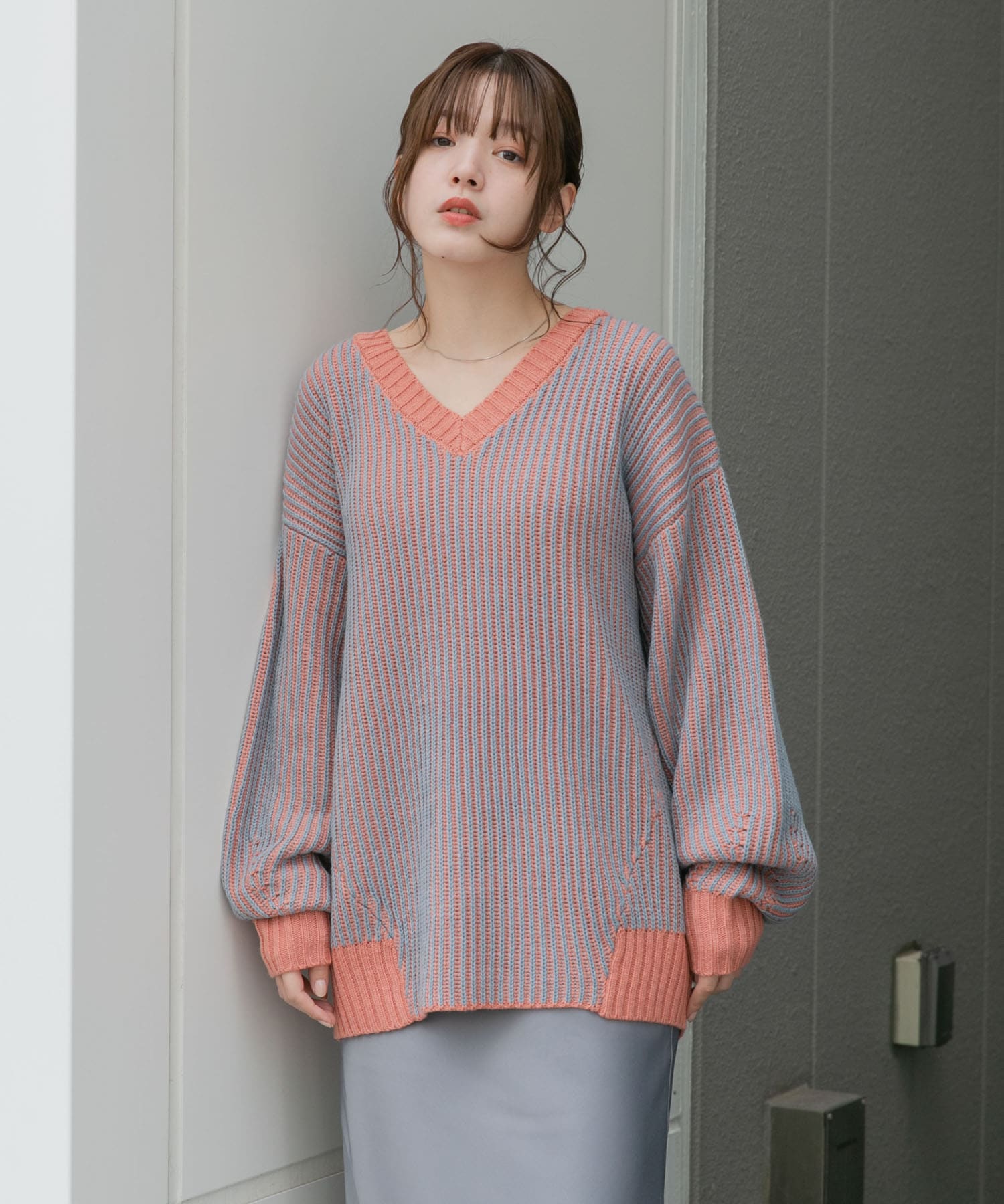 身長：160cm サイズ：one