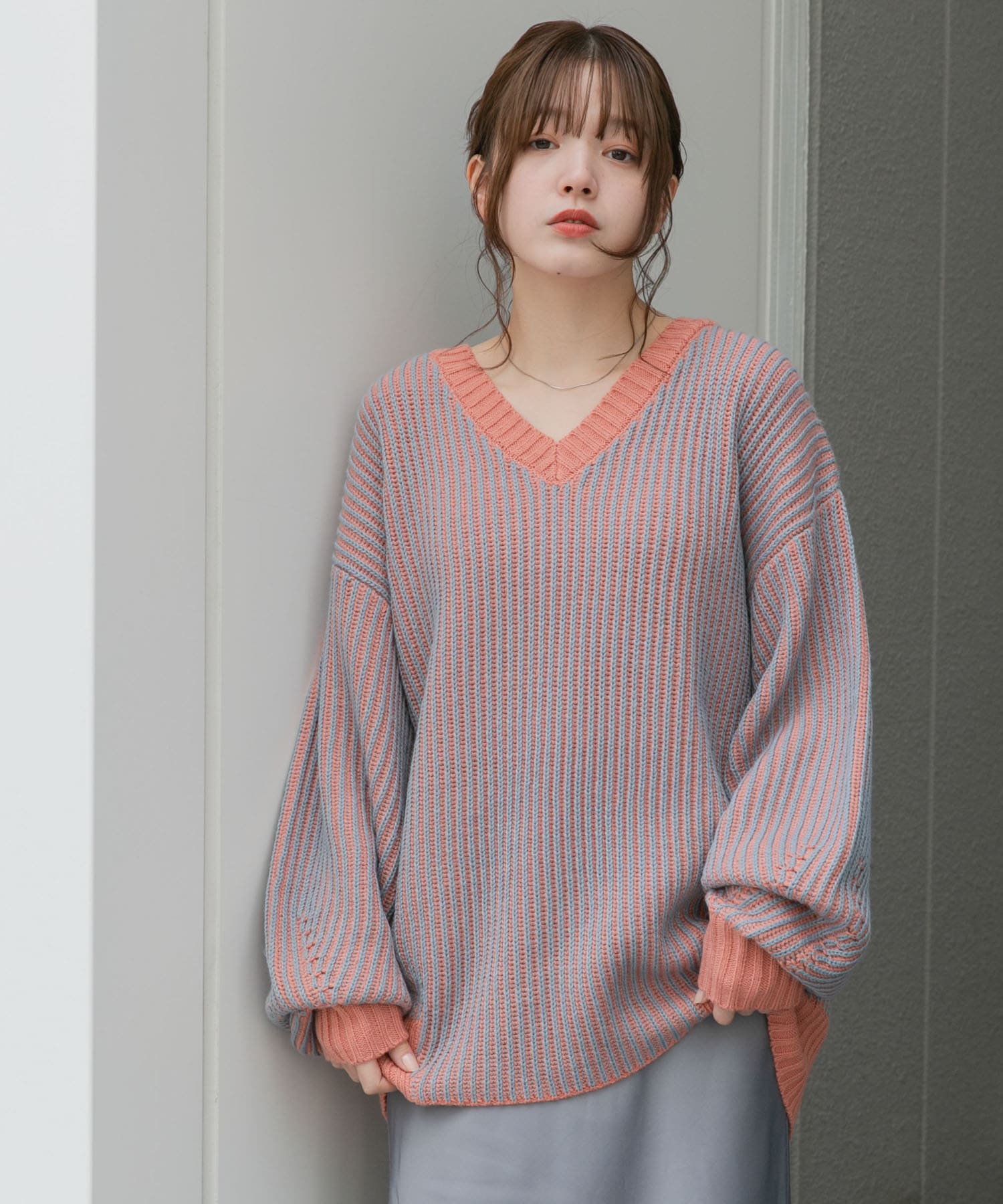 身長：160cm サイズ：one