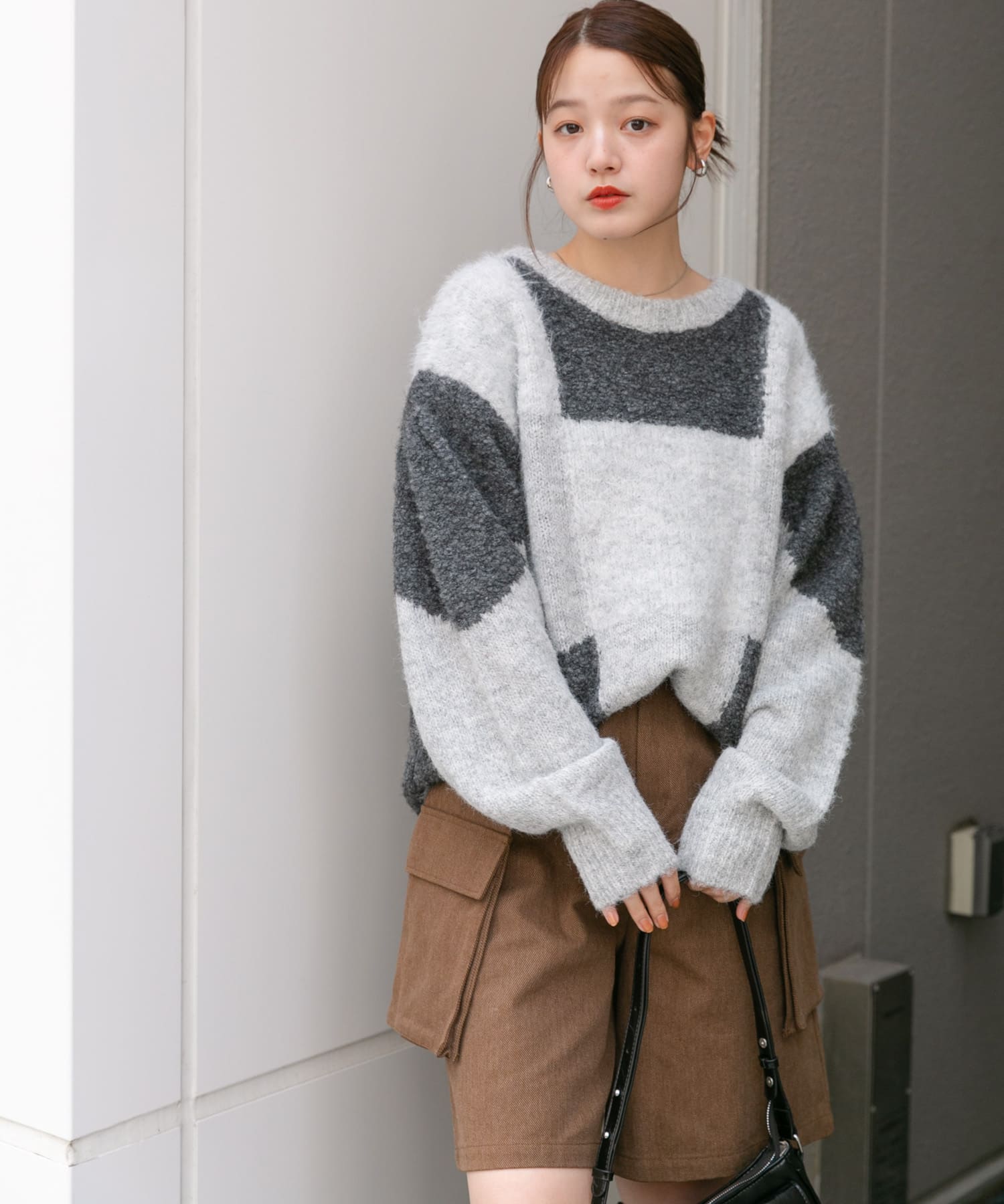 身長：160cm サイズ：one