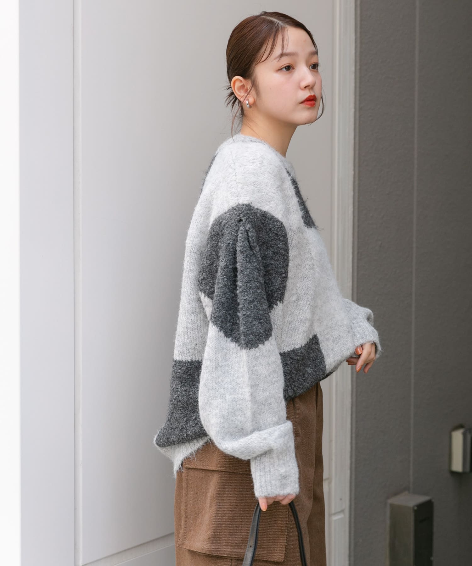 身長：160cm サイズ：one