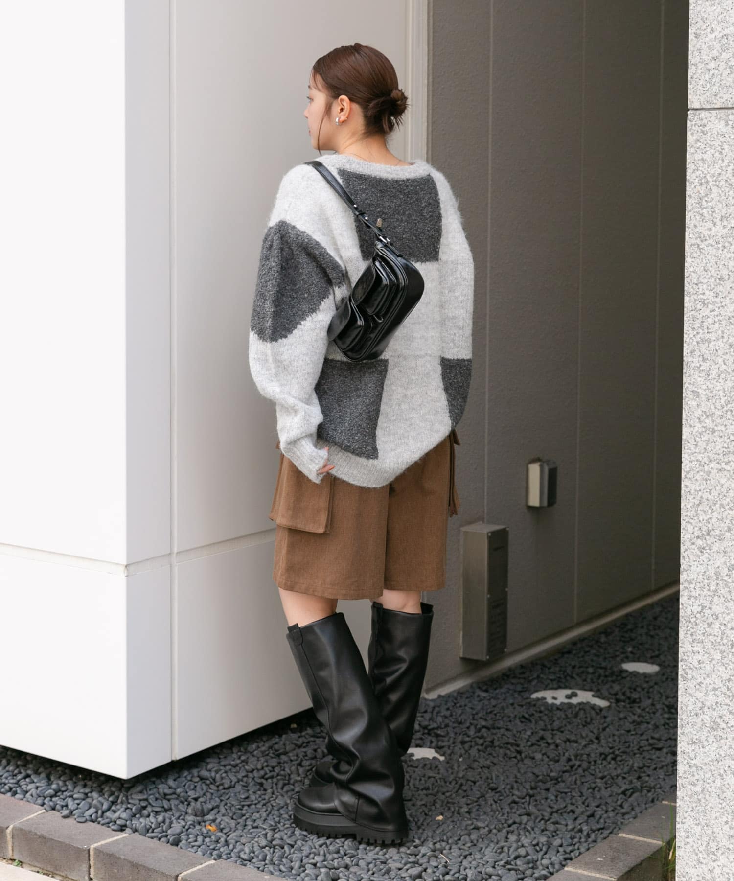 身長：160cm サイズ：one