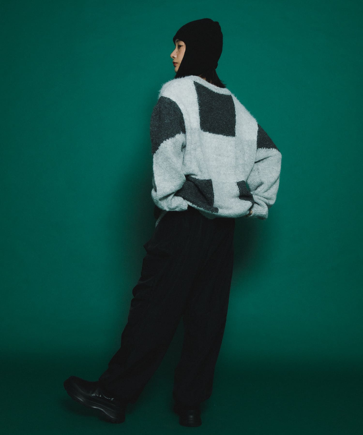 身長：159cm サイズ：one
