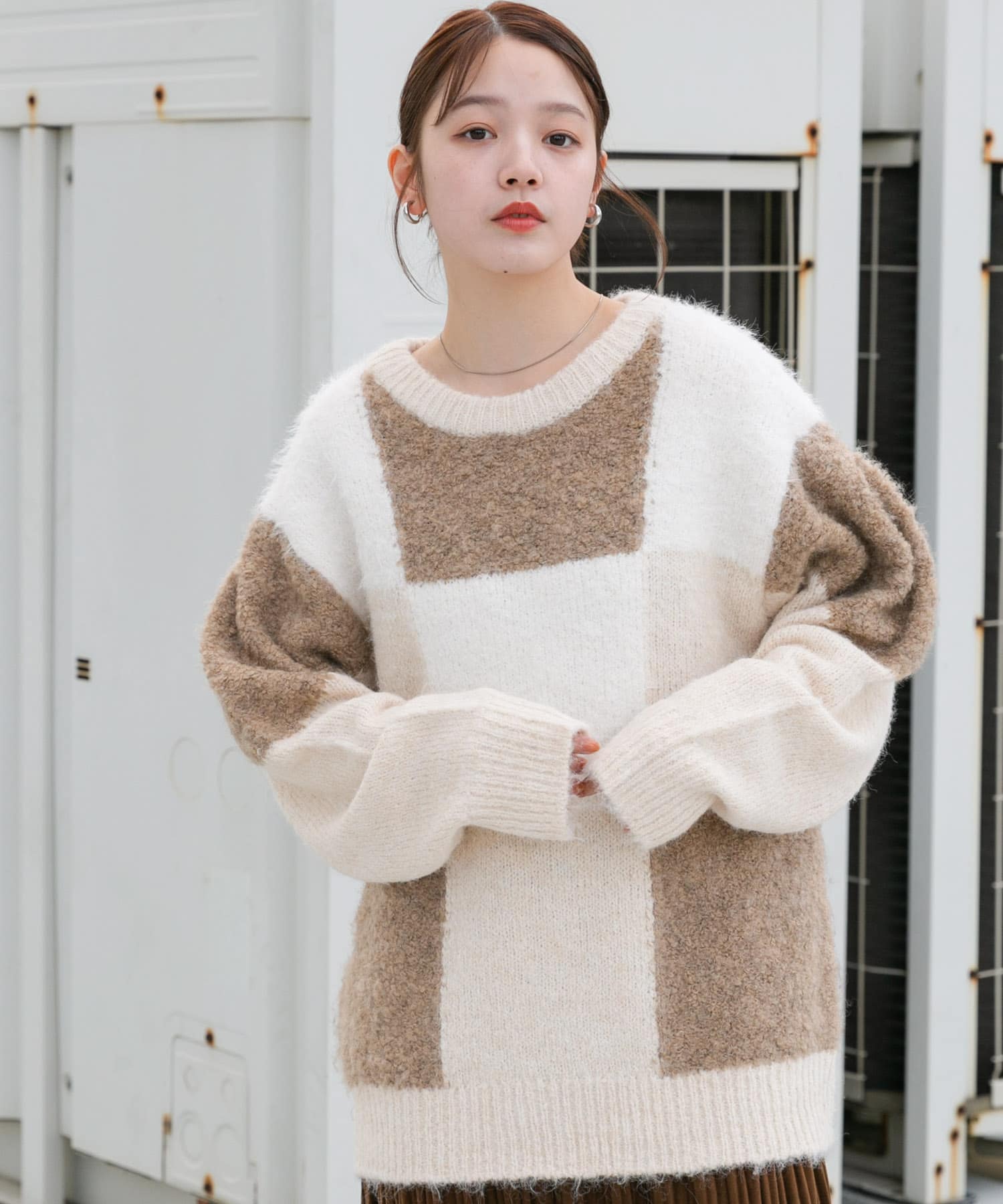 身長：160cm サイズ：one