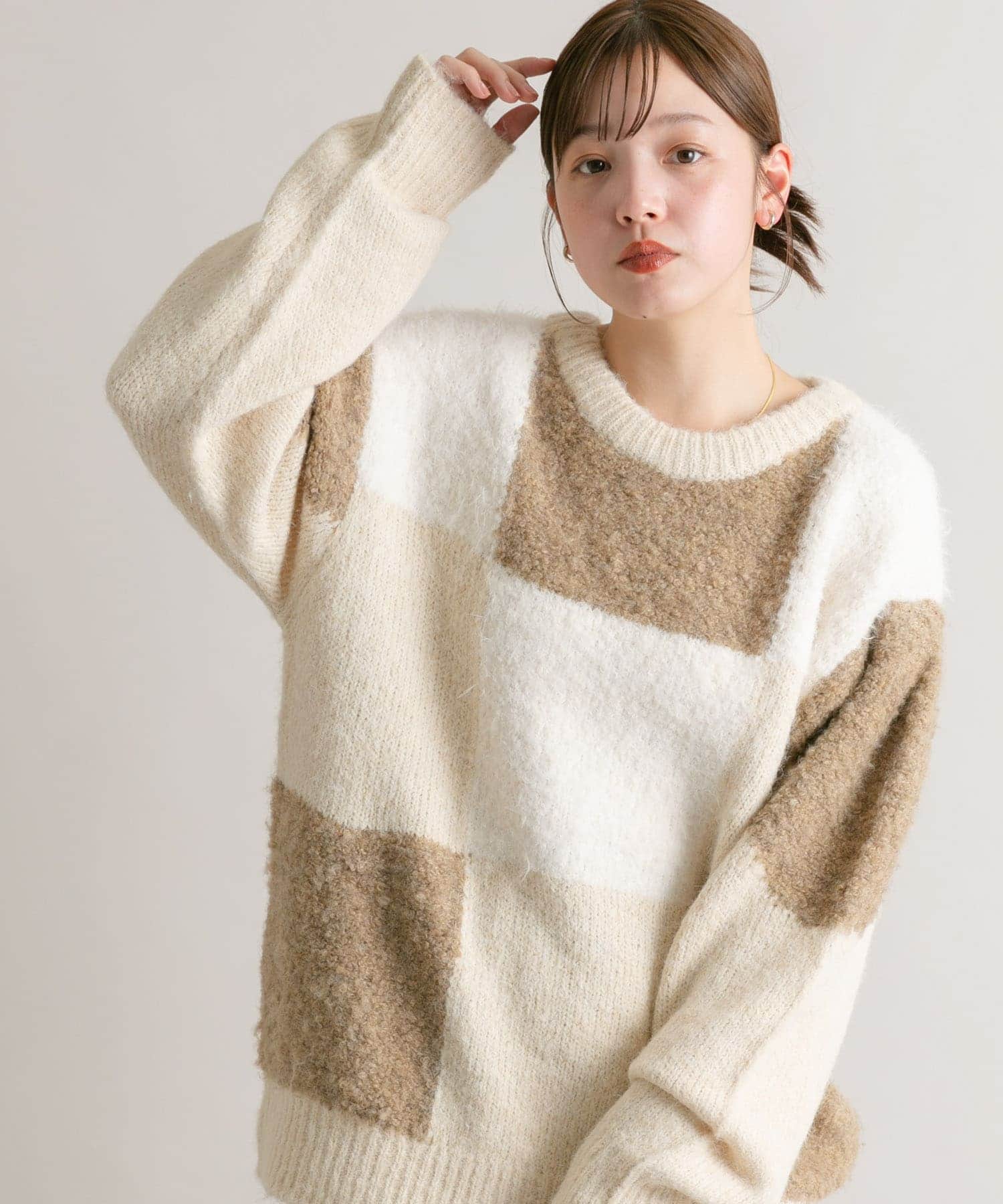 身長：160cm サイズ：one