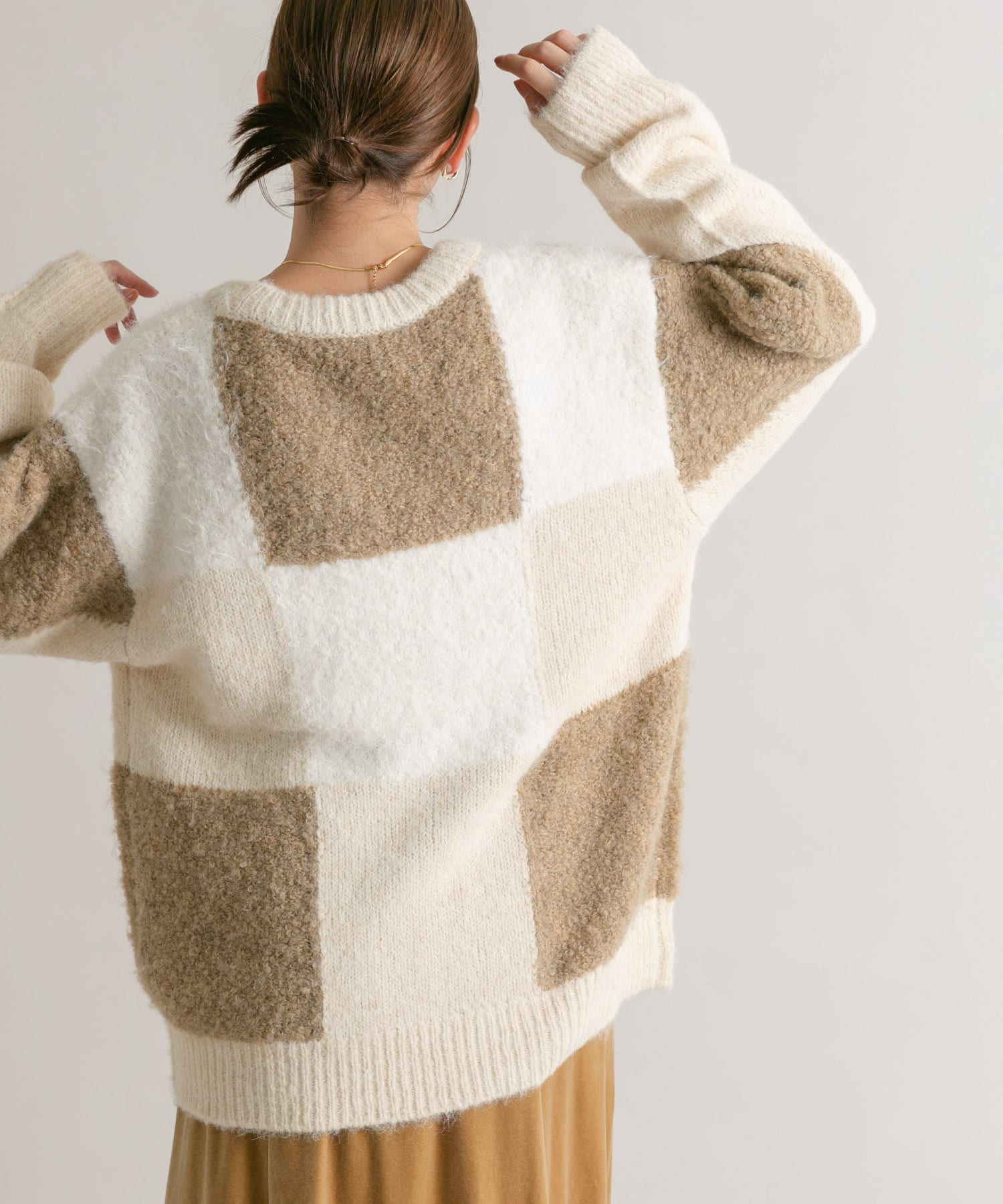 身長：160cm サイズ：one