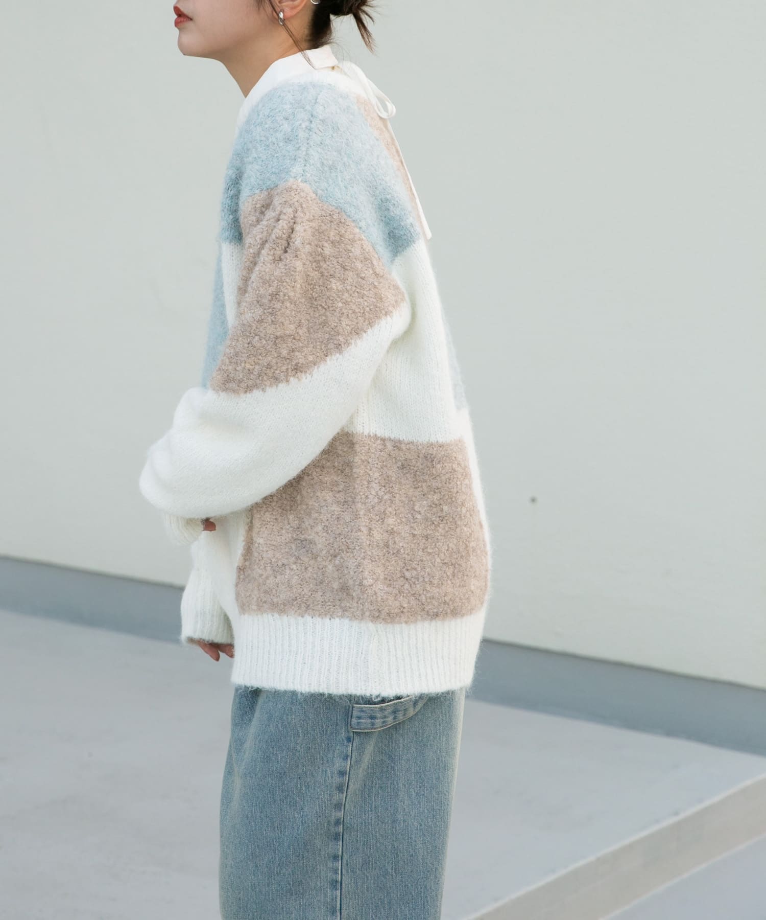 身長：160cm サイズ：one