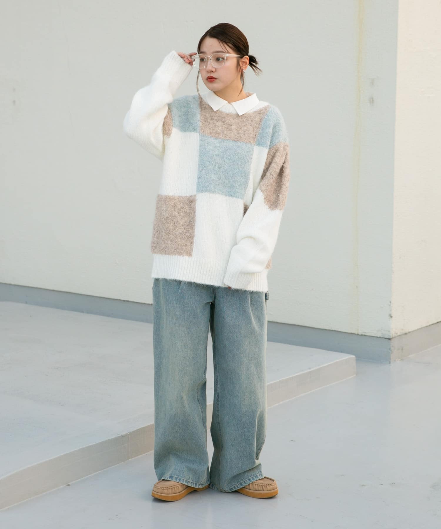 身長：160cm サイズ：one