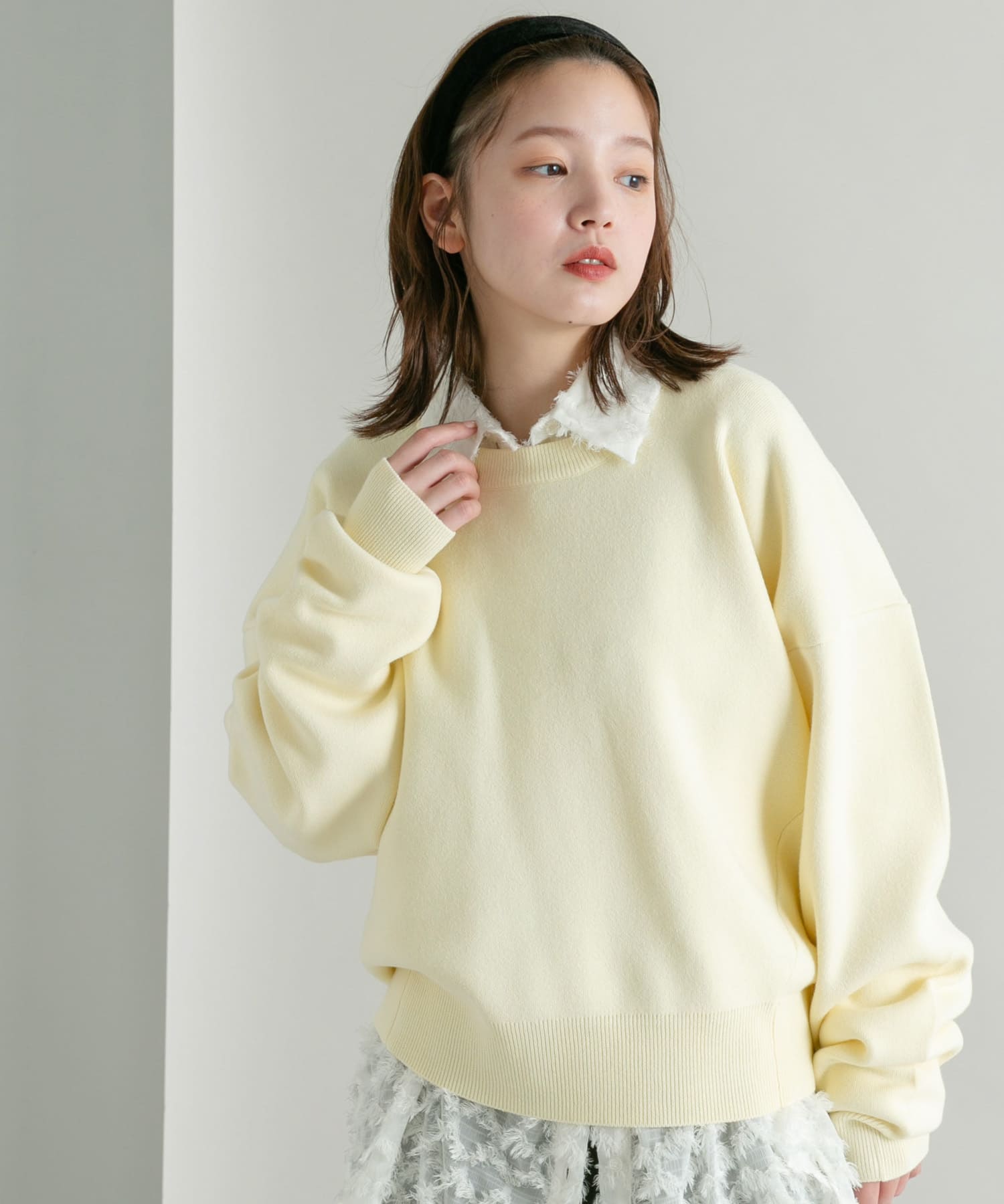 身長：160cm サイズ：one