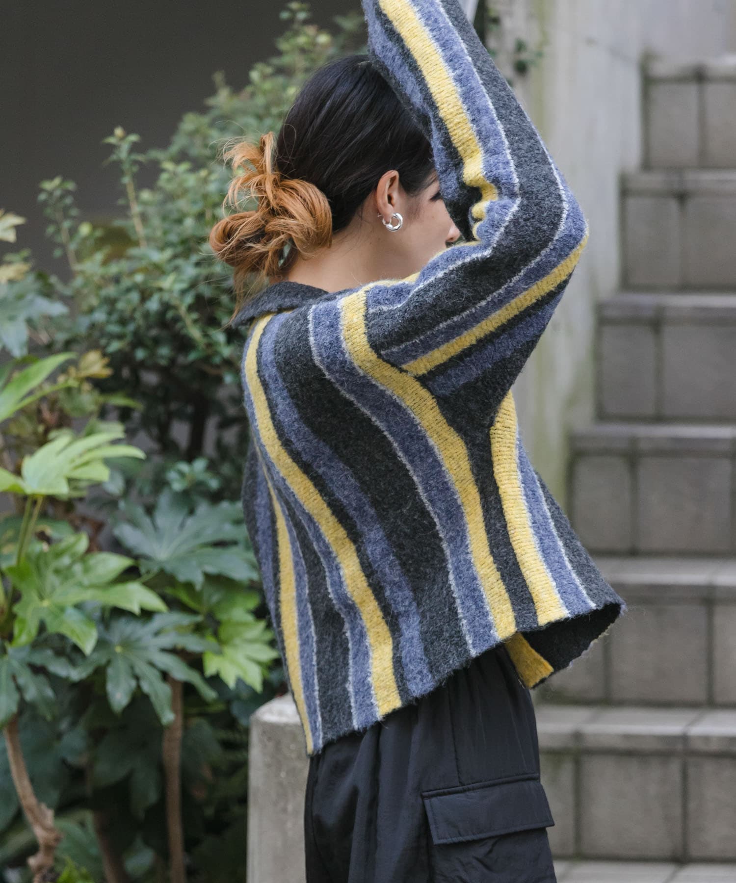 身長：160cm サイズ：one
