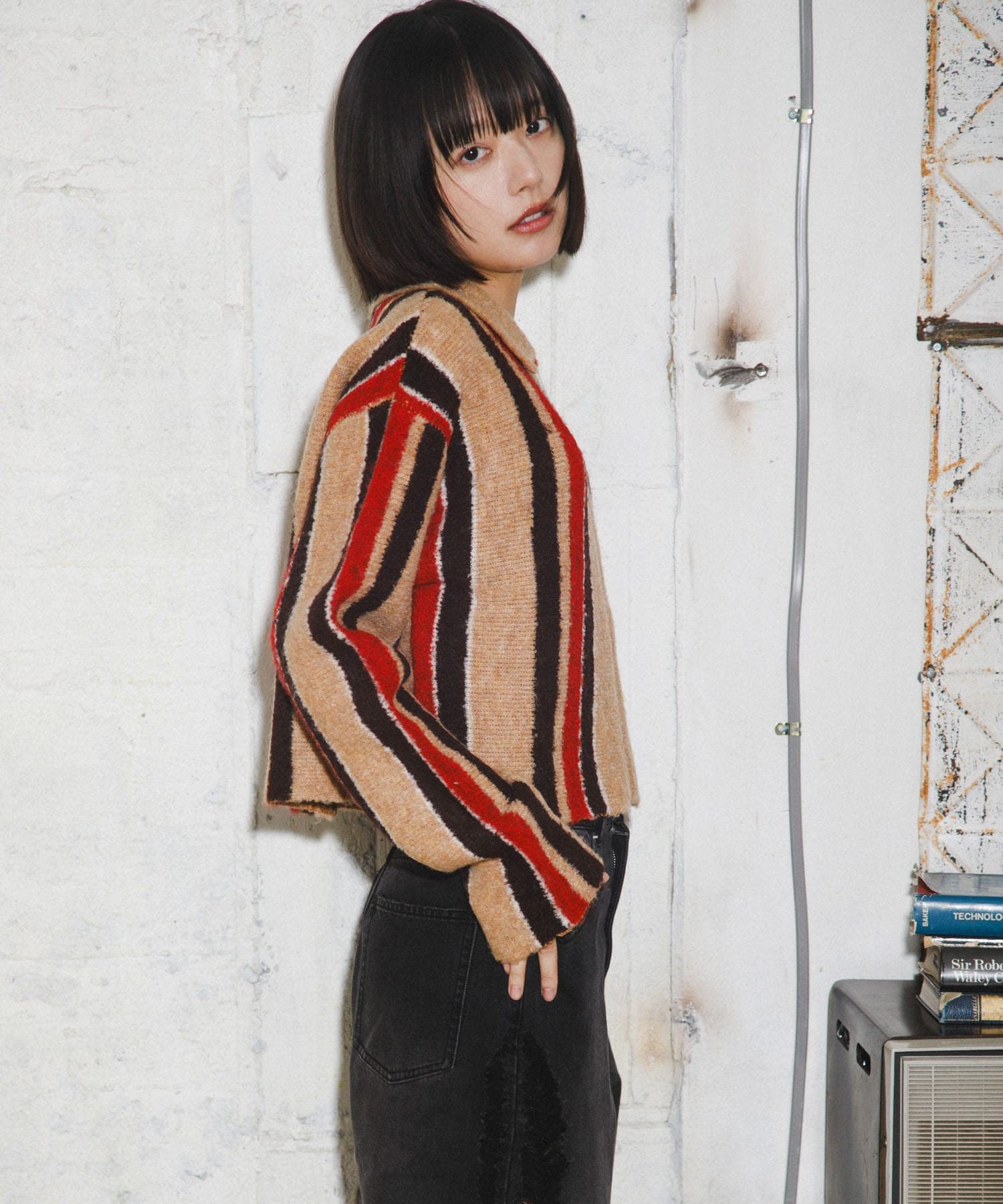 身長：168cm サイズ：one