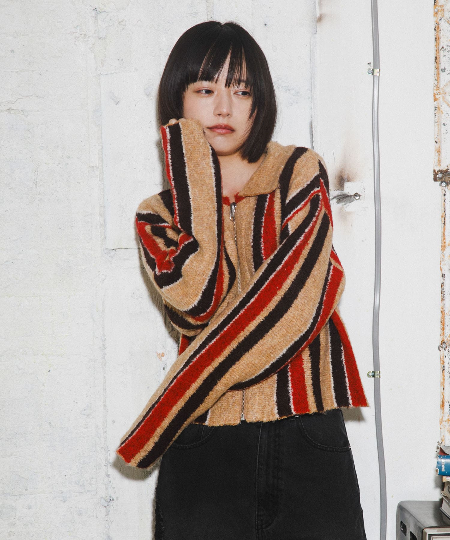 身長：168cm サイズ：one