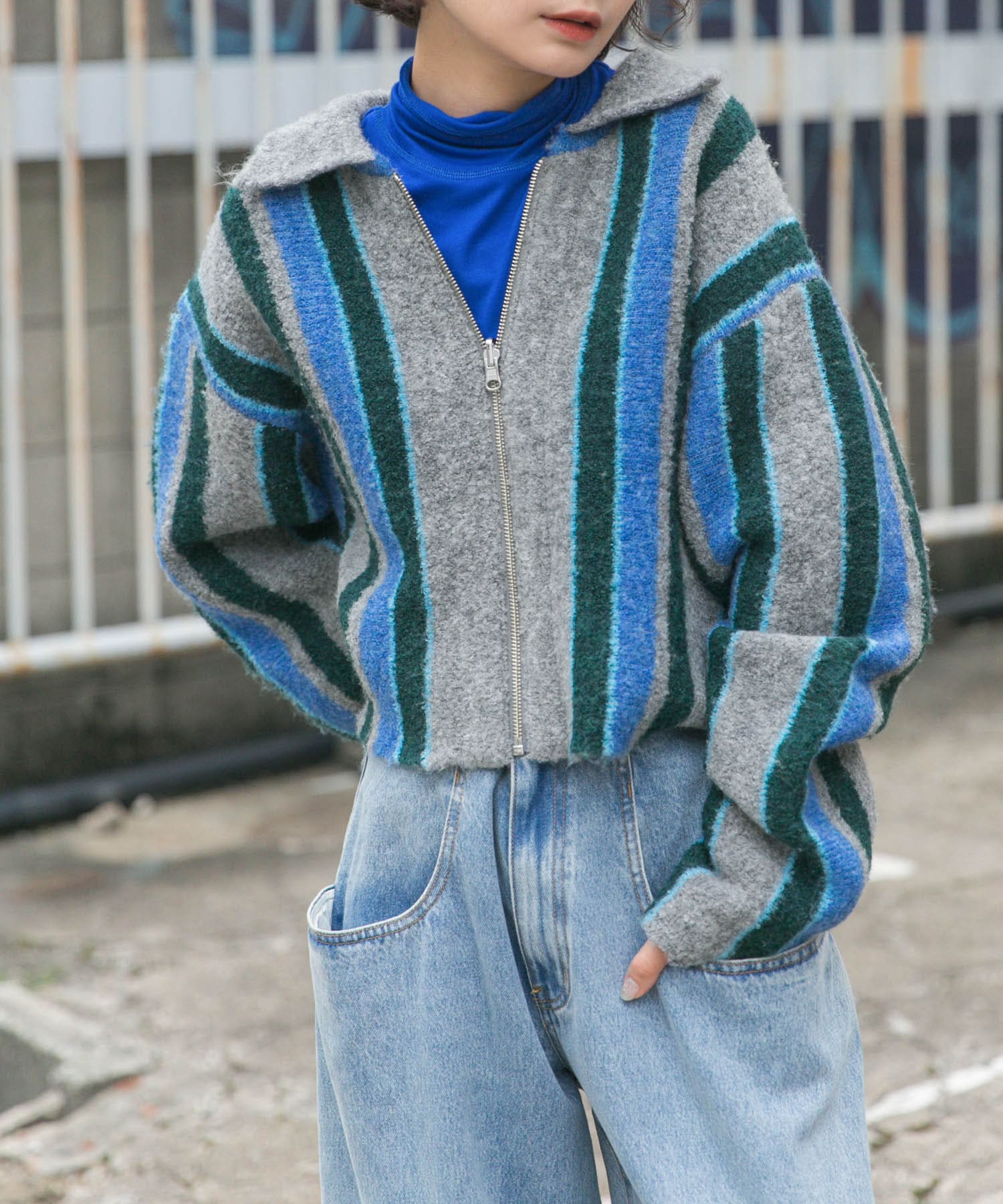 身長：160cm サイズ：one