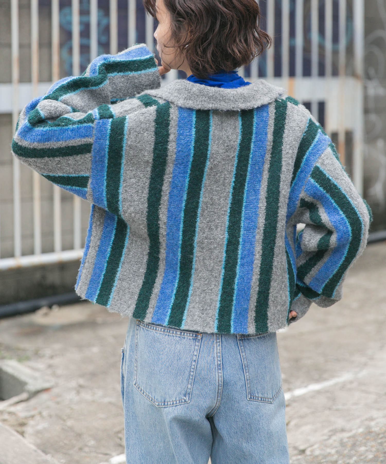 身長：160cm サイズ：one