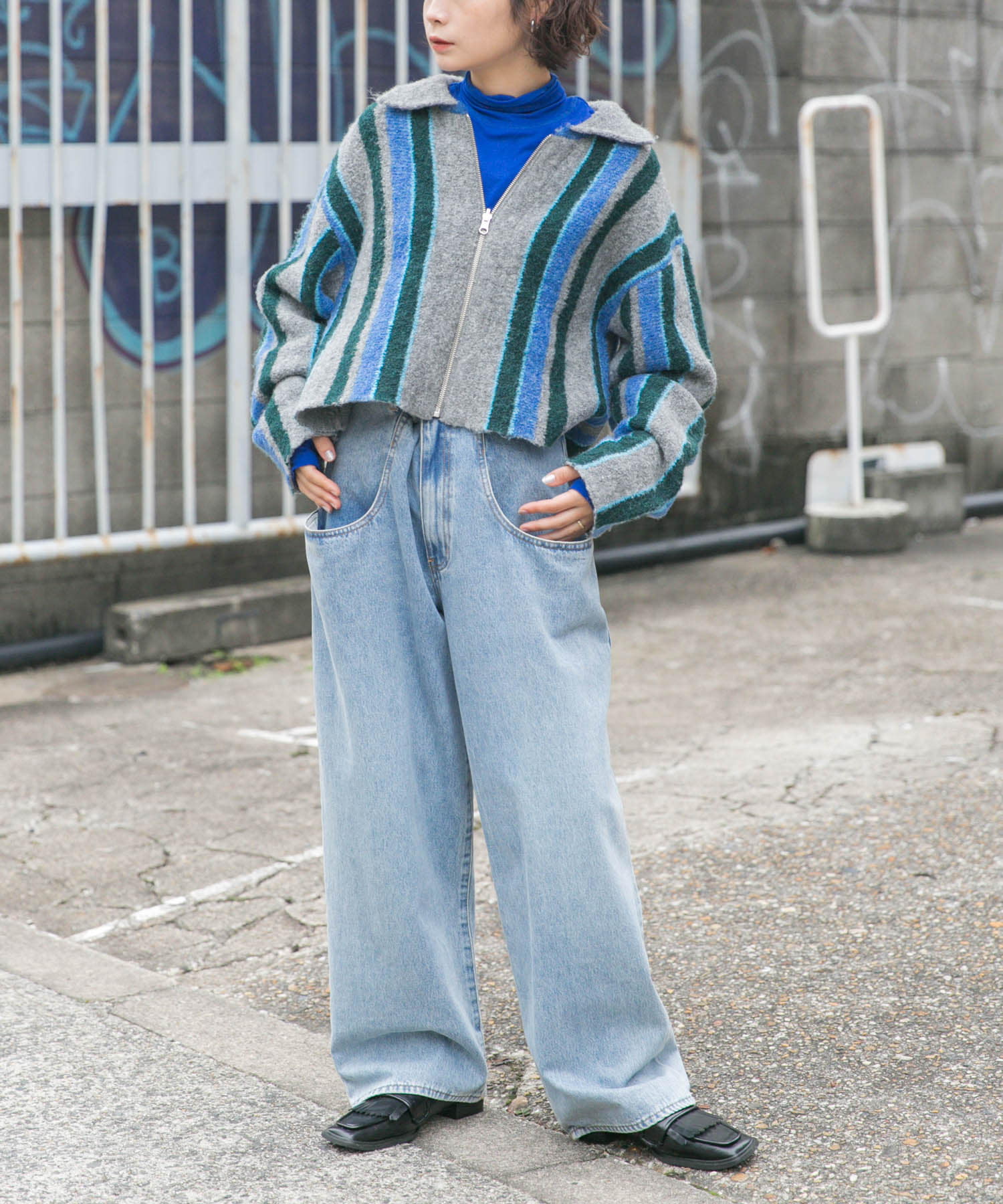 身長：160cm サイズ：one