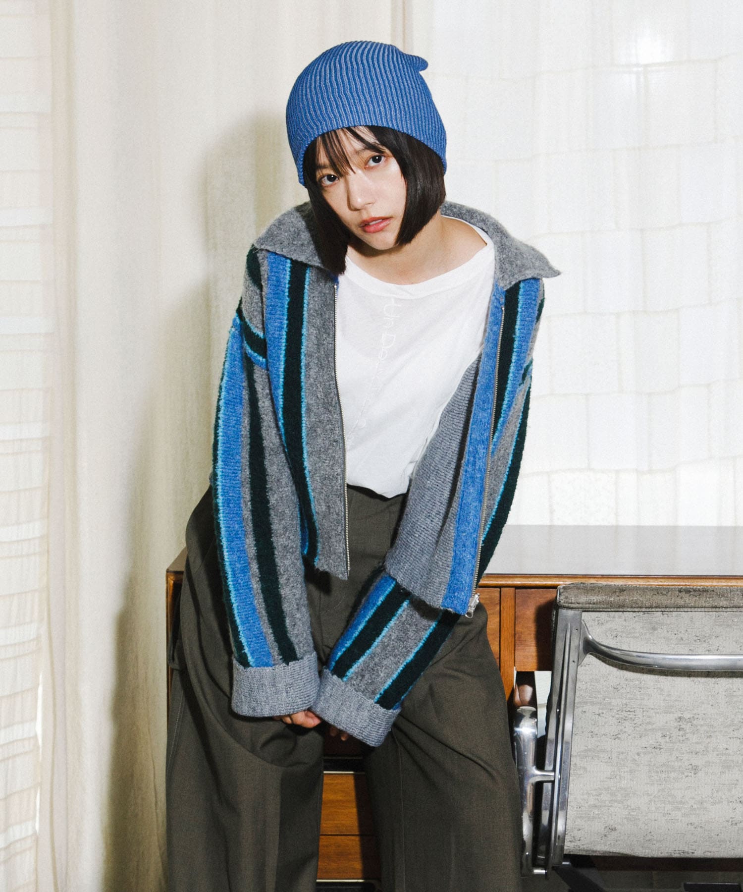 身長：168cm サイズ：one