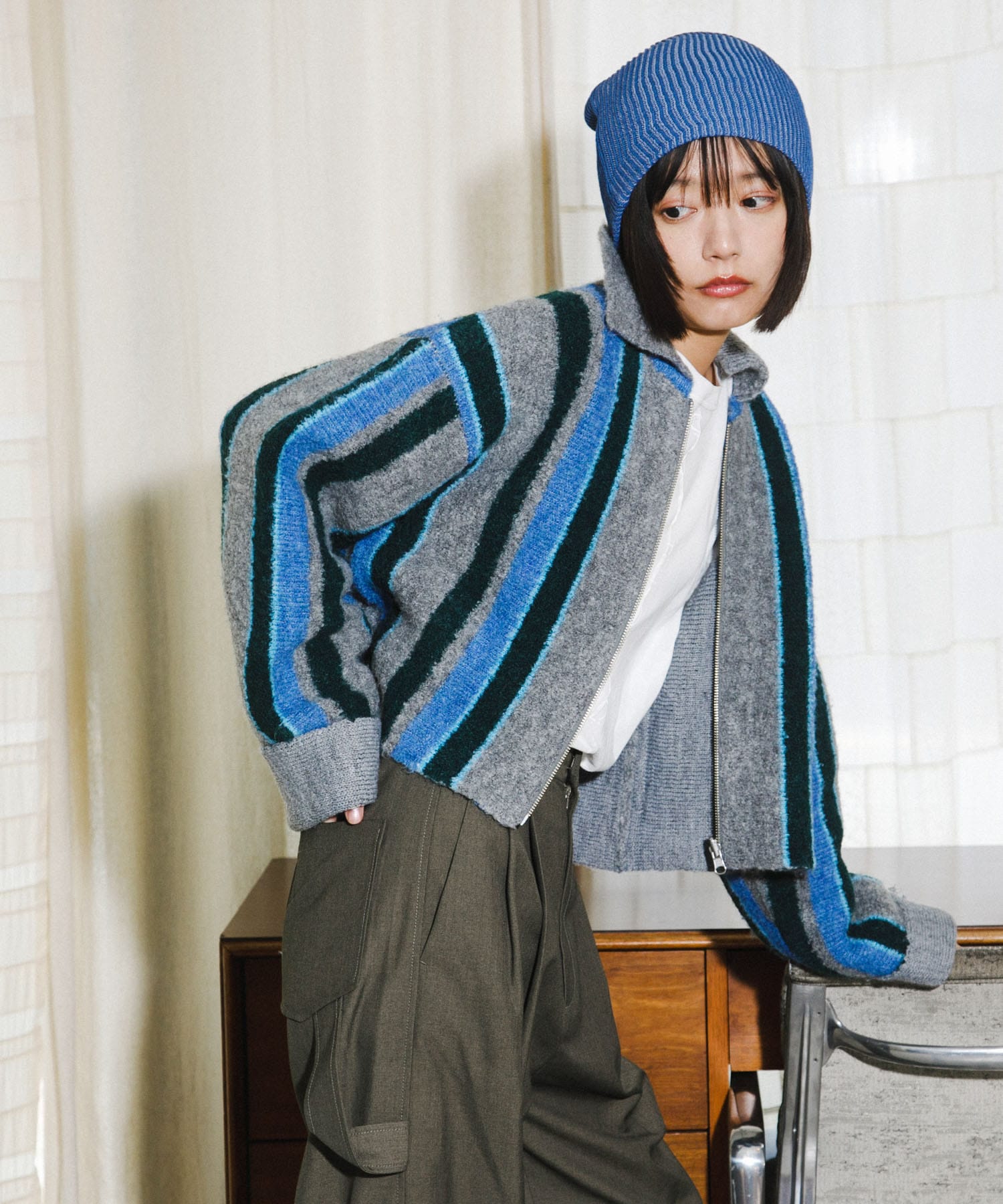 身長：168cm サイズ：one