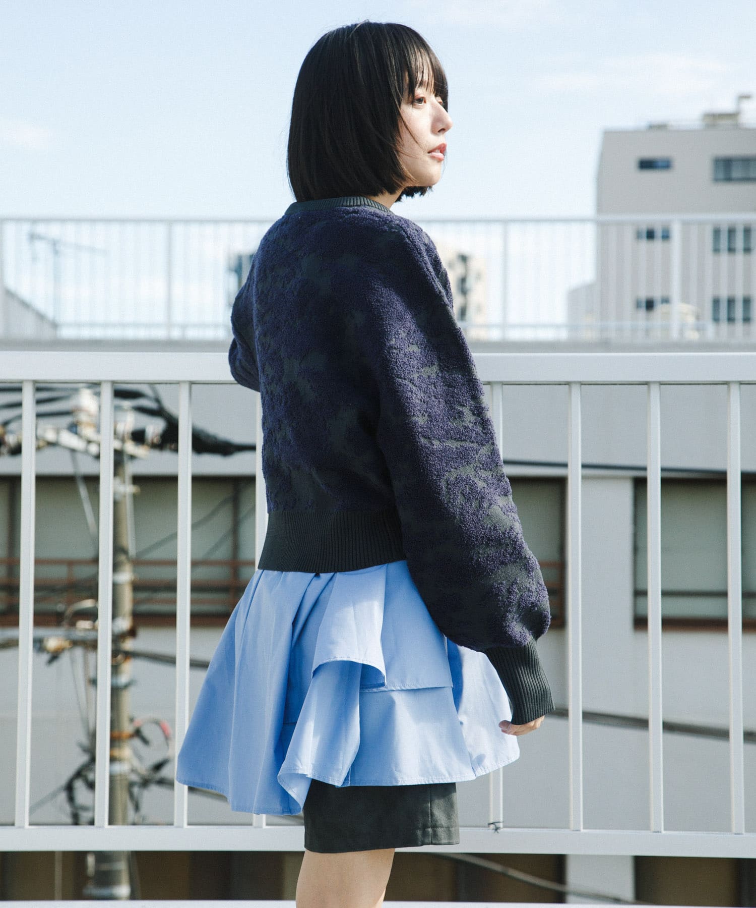 身長：168cm サイズ：one