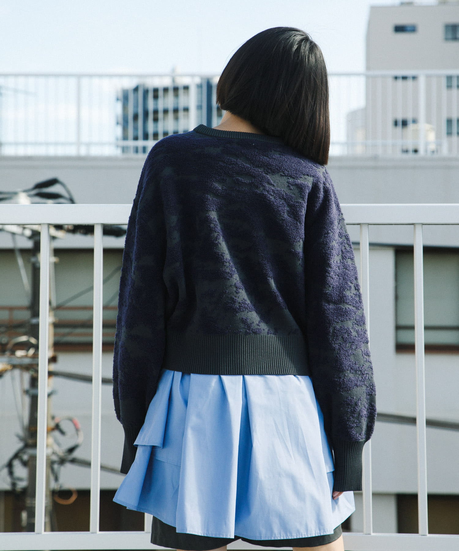 身長：168cm サイズ：one