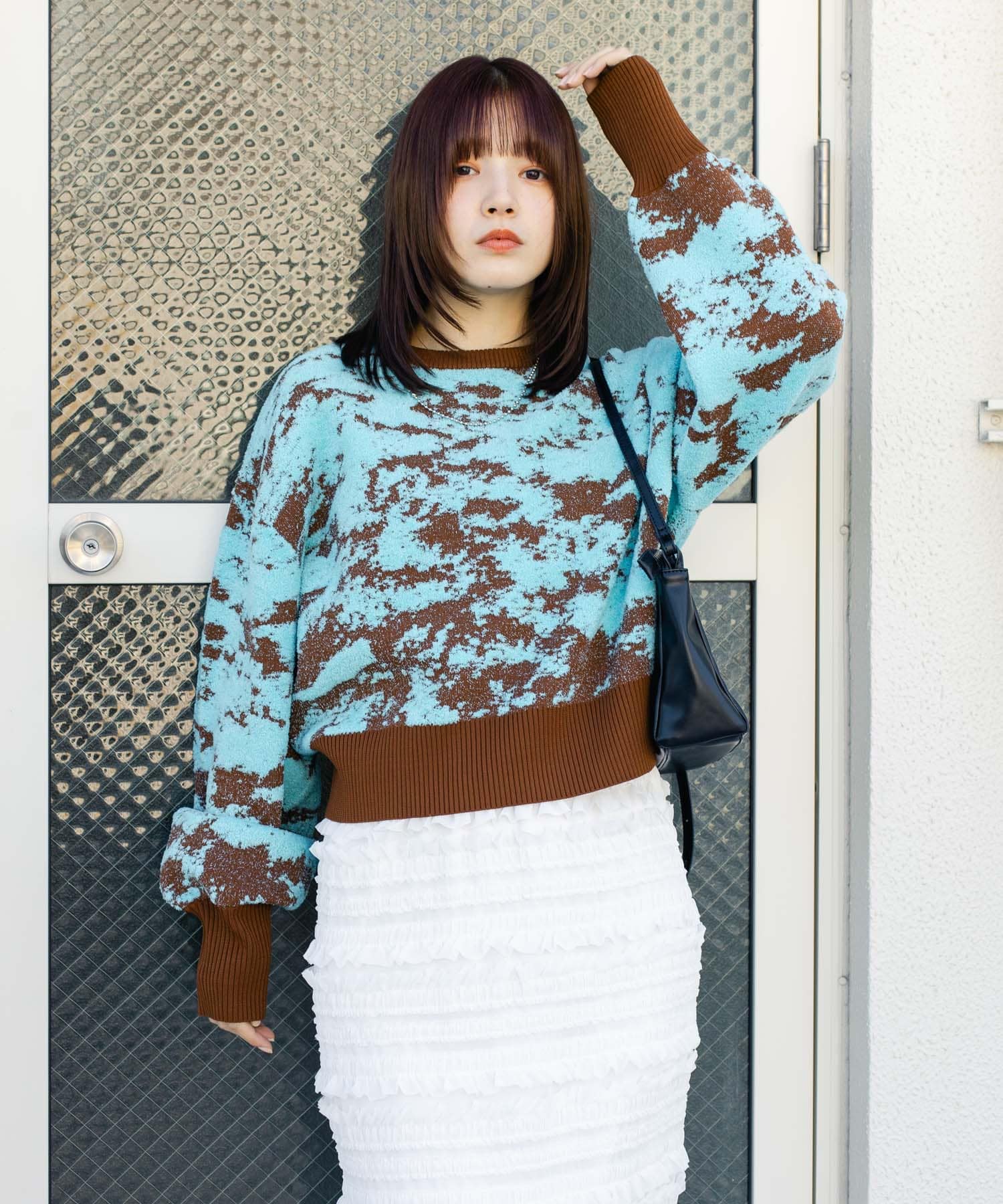 身長：160cm サイズ：one