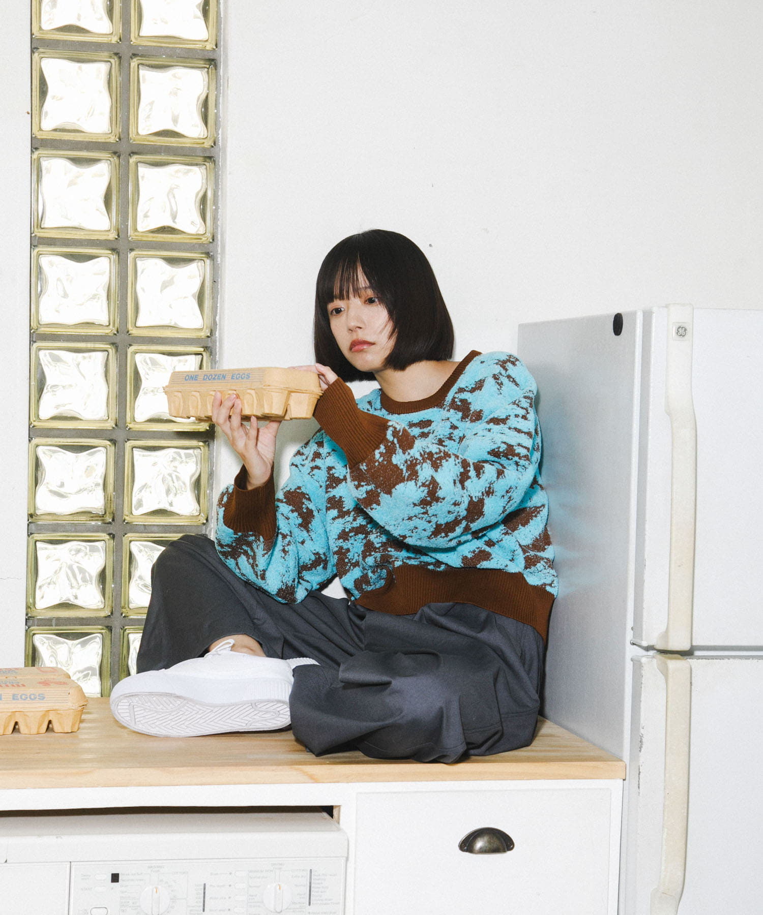 身長：168cm サイズ：one