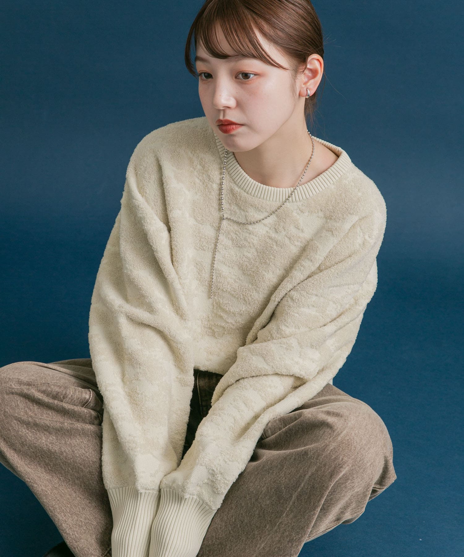 身長：160cm サイズ：one