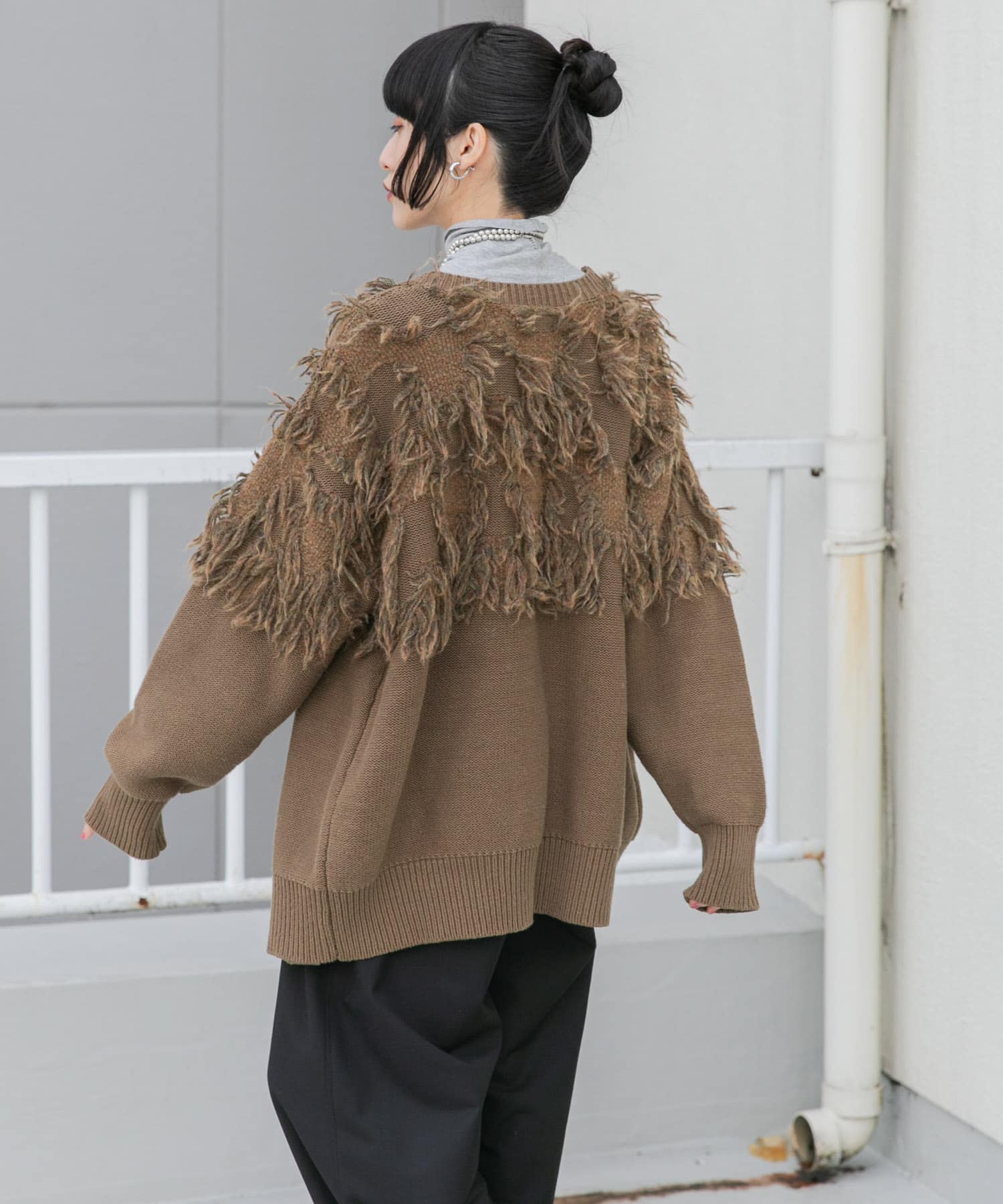 身長：160cm サイズ：one