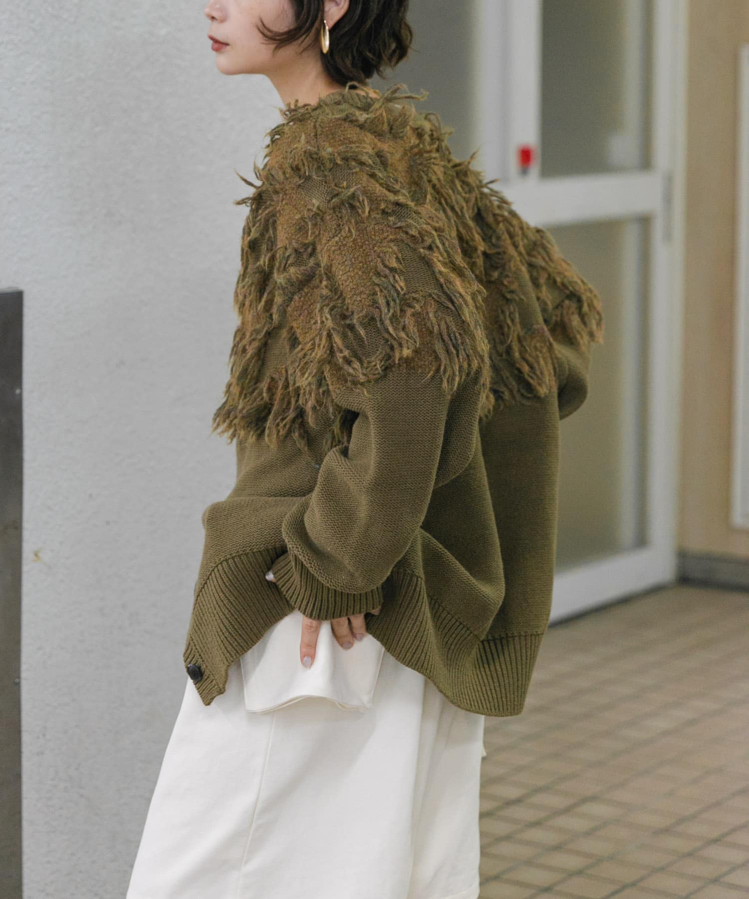 身長：160cm サイズ：one