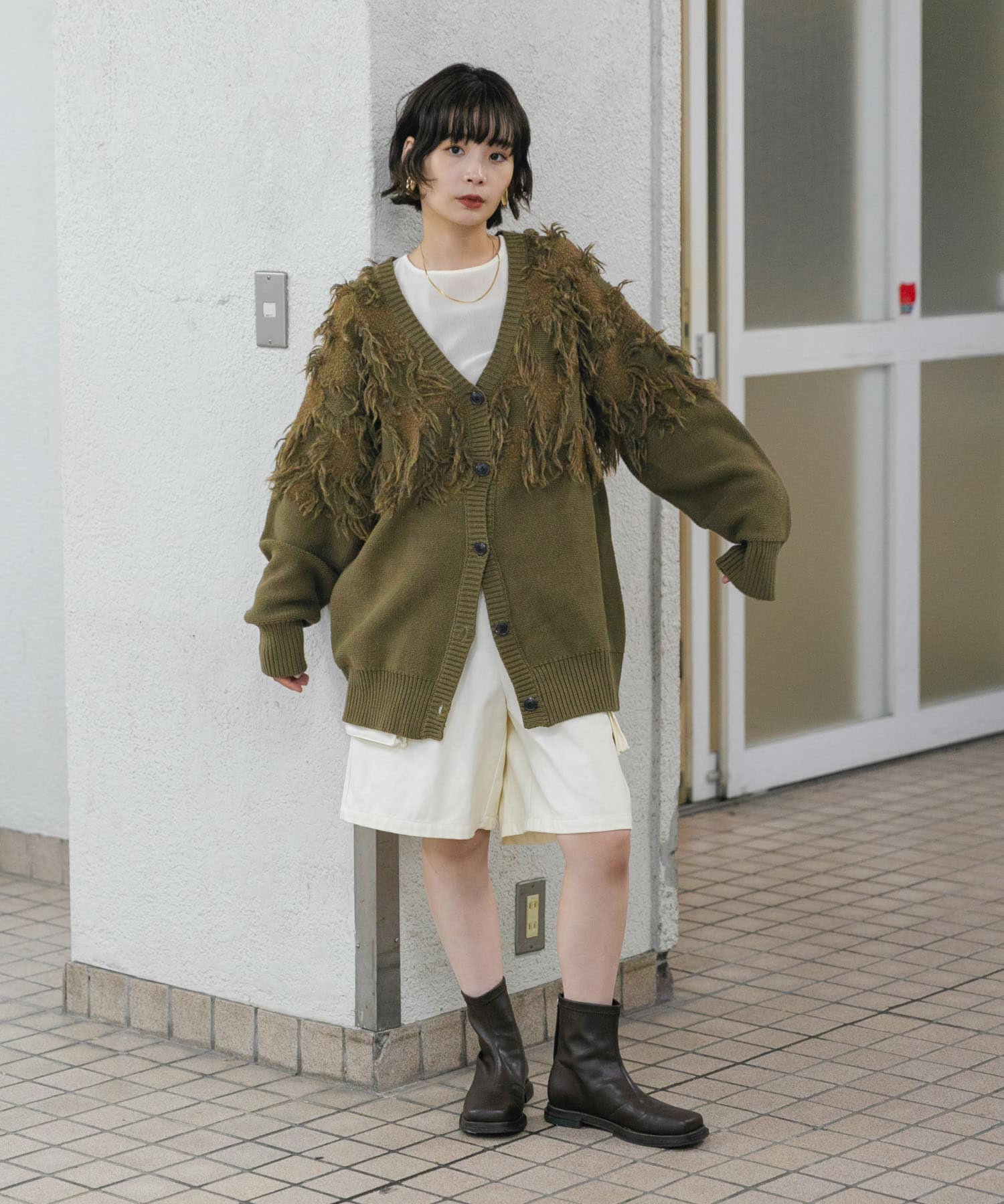 身長：160cm サイズ：one