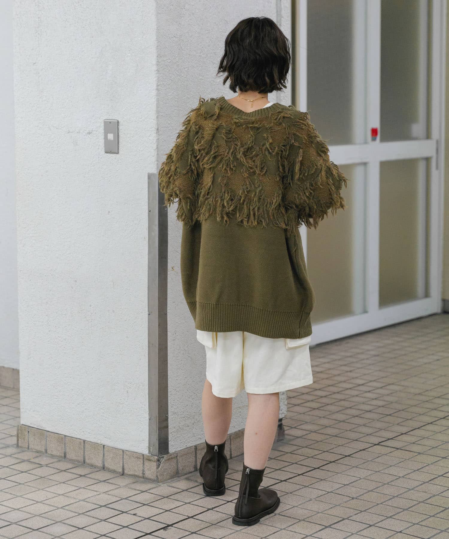 身長：160cm サイズ：one