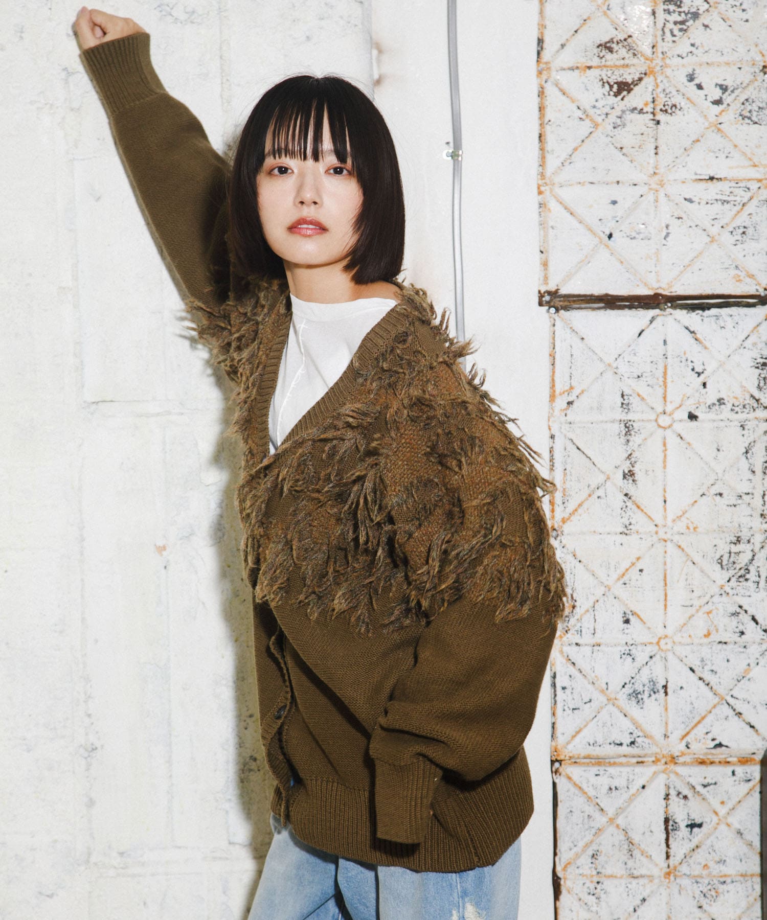 身長：168cm サイズ：one