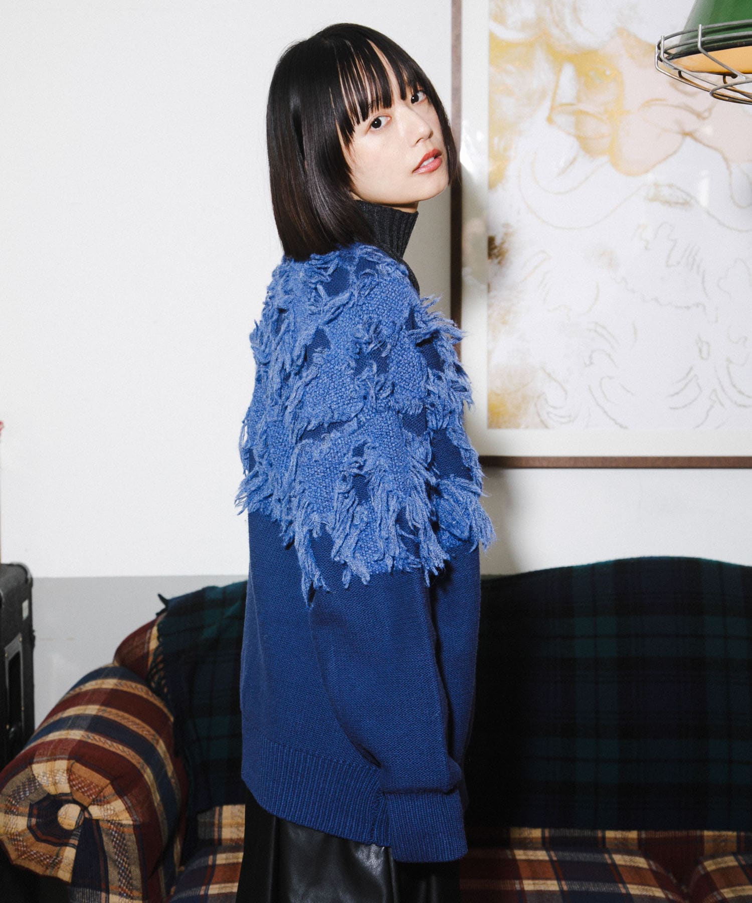 身長：168cm サイズ：one