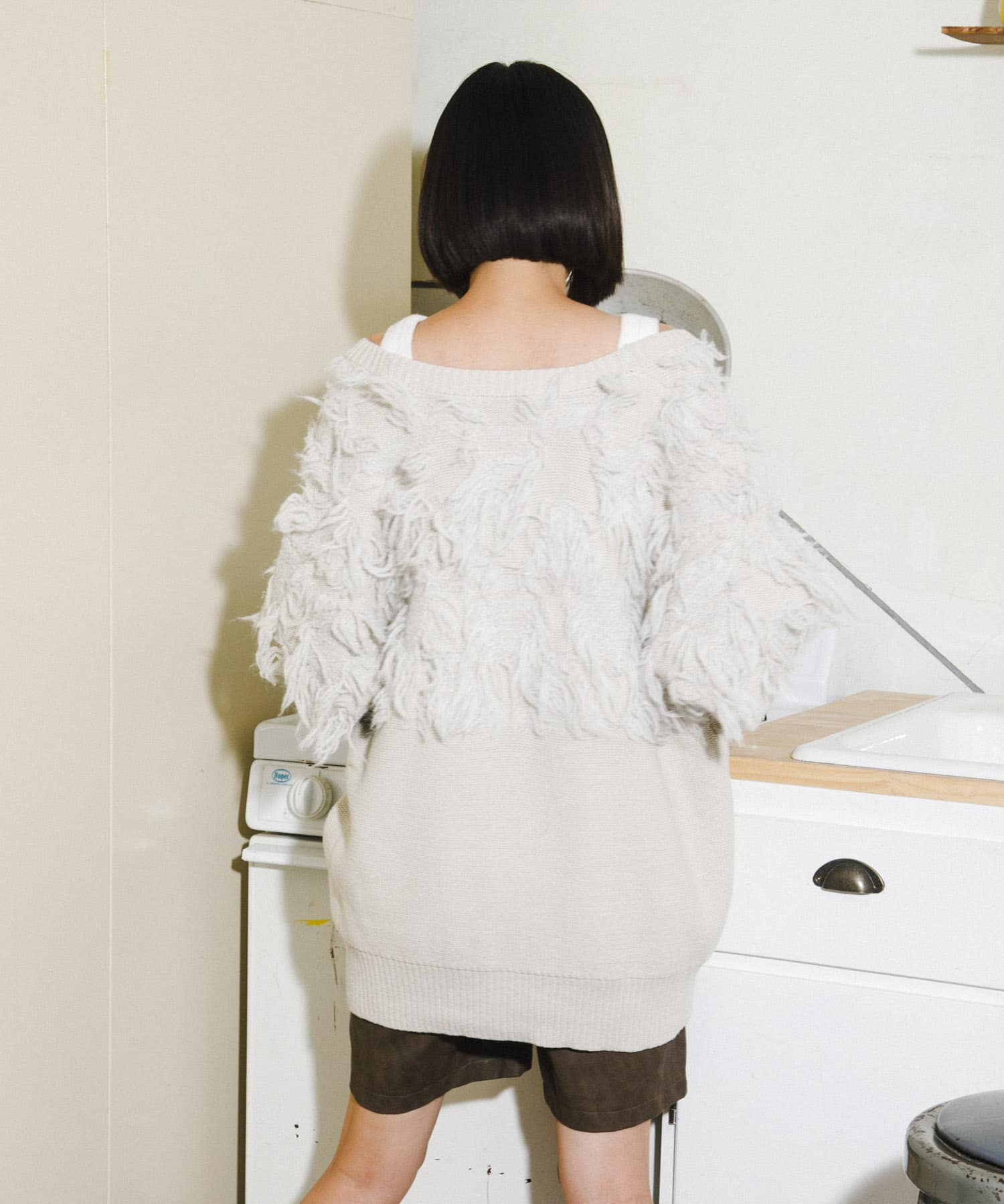 身長：168cm サイズ：one