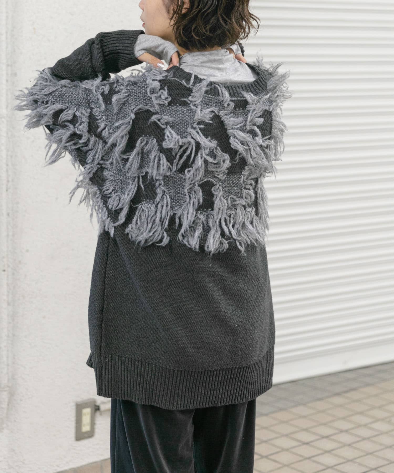 身長：160cm サイズ：one