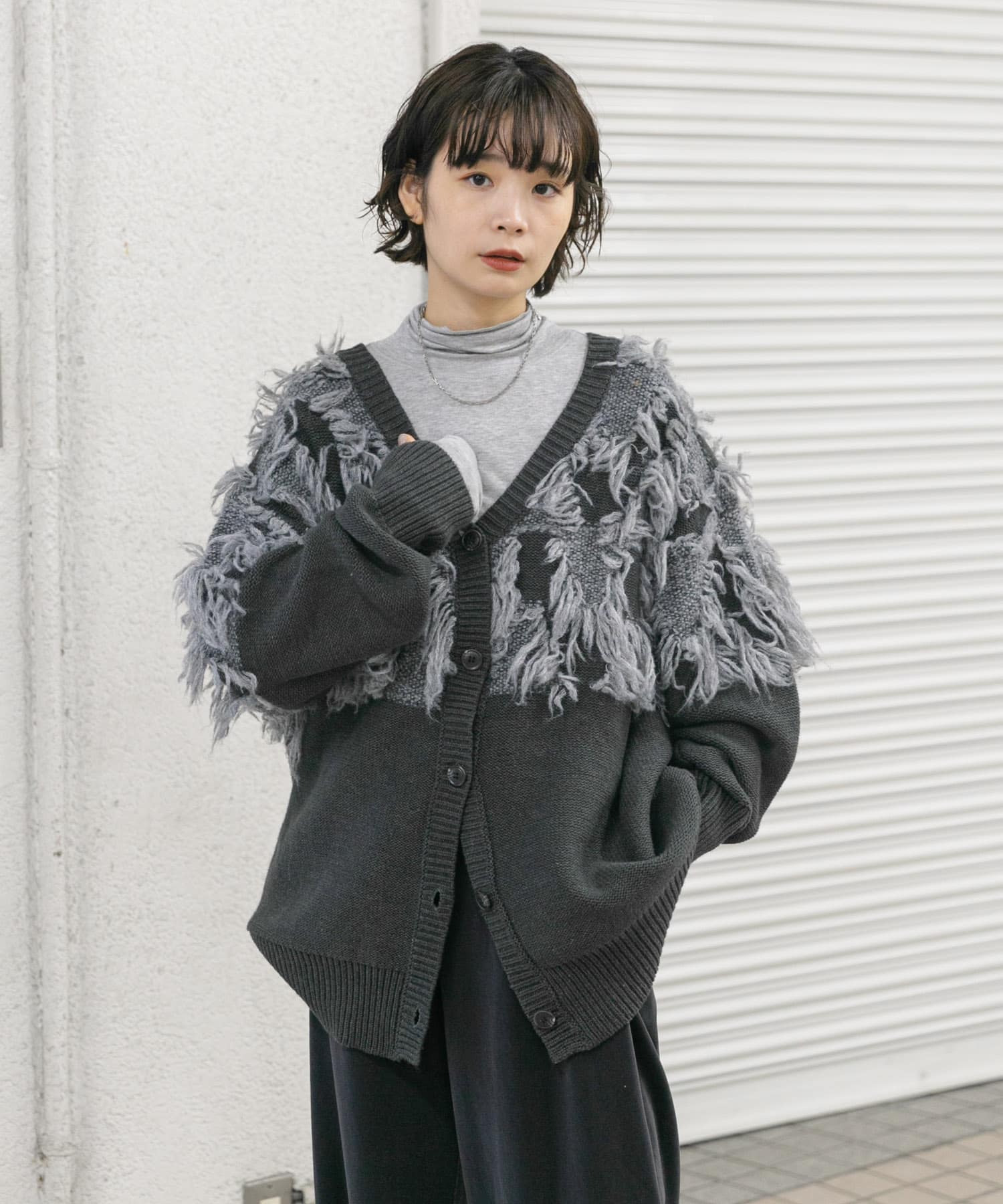 身長：160cm サイズ：one
