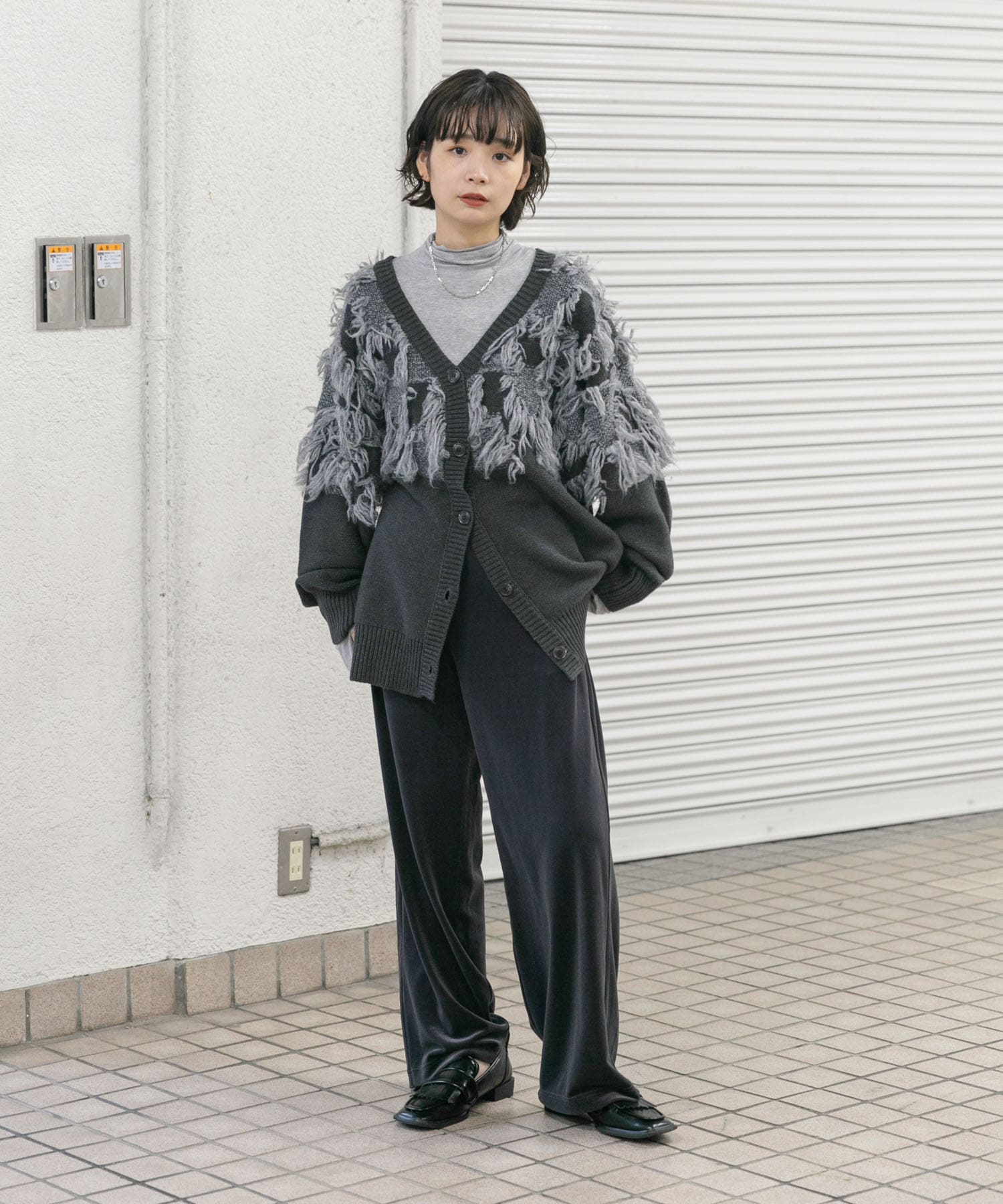 身長：160cm サイズ：one