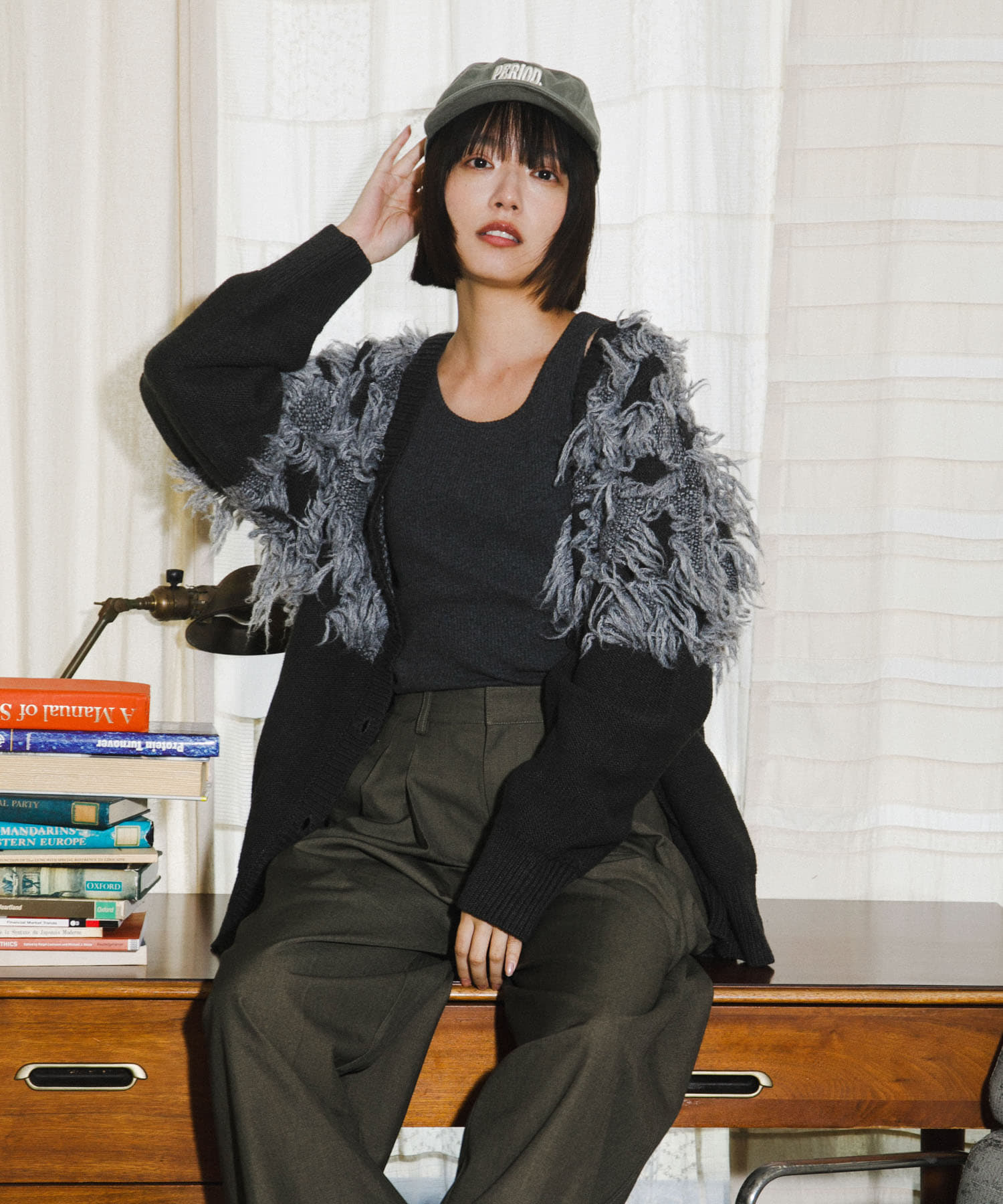 身長：168cm サイズ：one